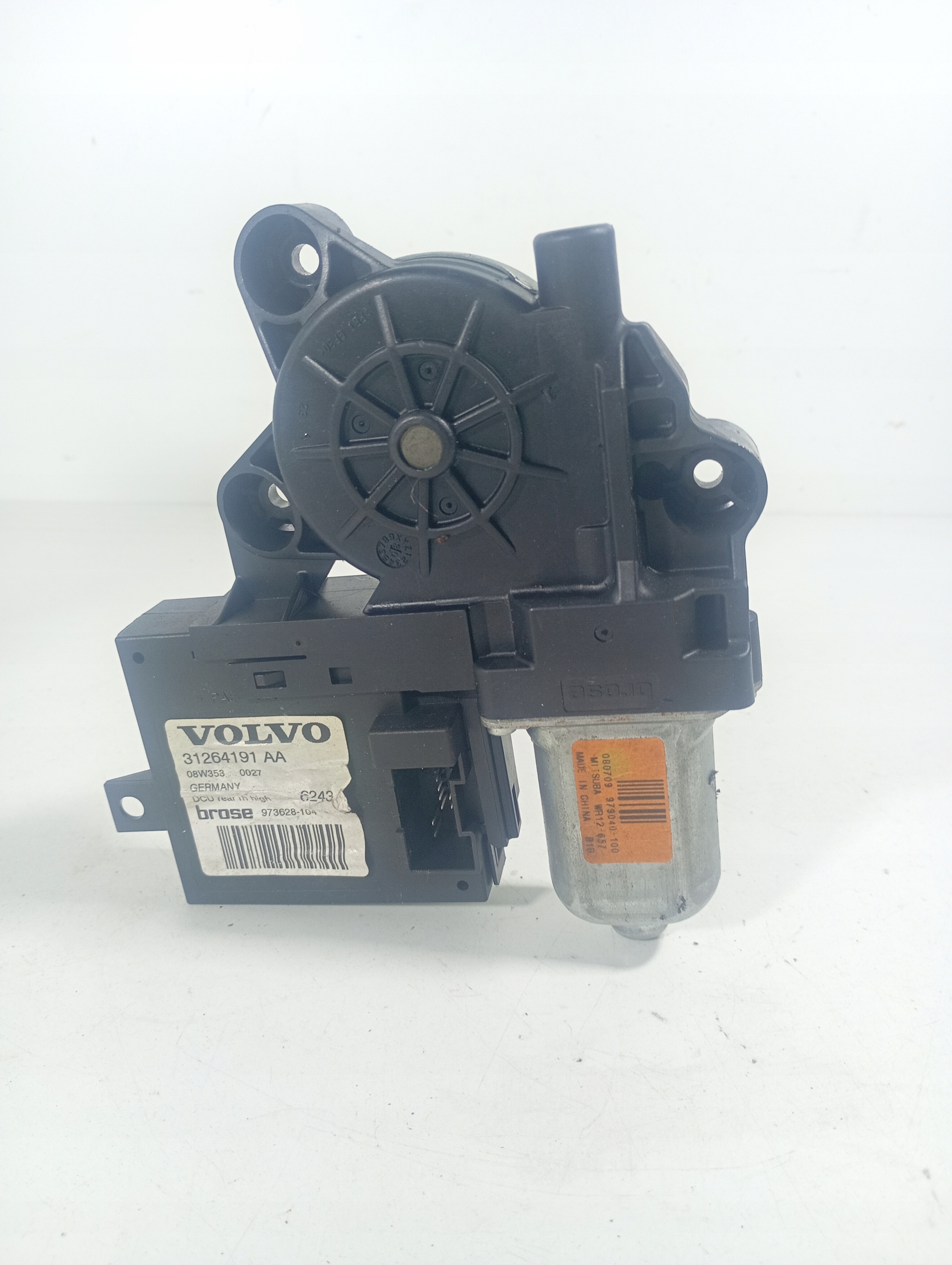 Volvo V50 S40 04-12 engine mini motor windows right rear rear part OE 31264191AA