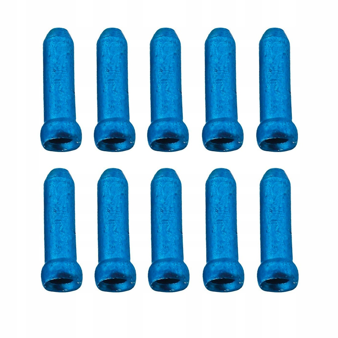 

Jagwire końcówki linek niebieskie Komplet 10 sztuk