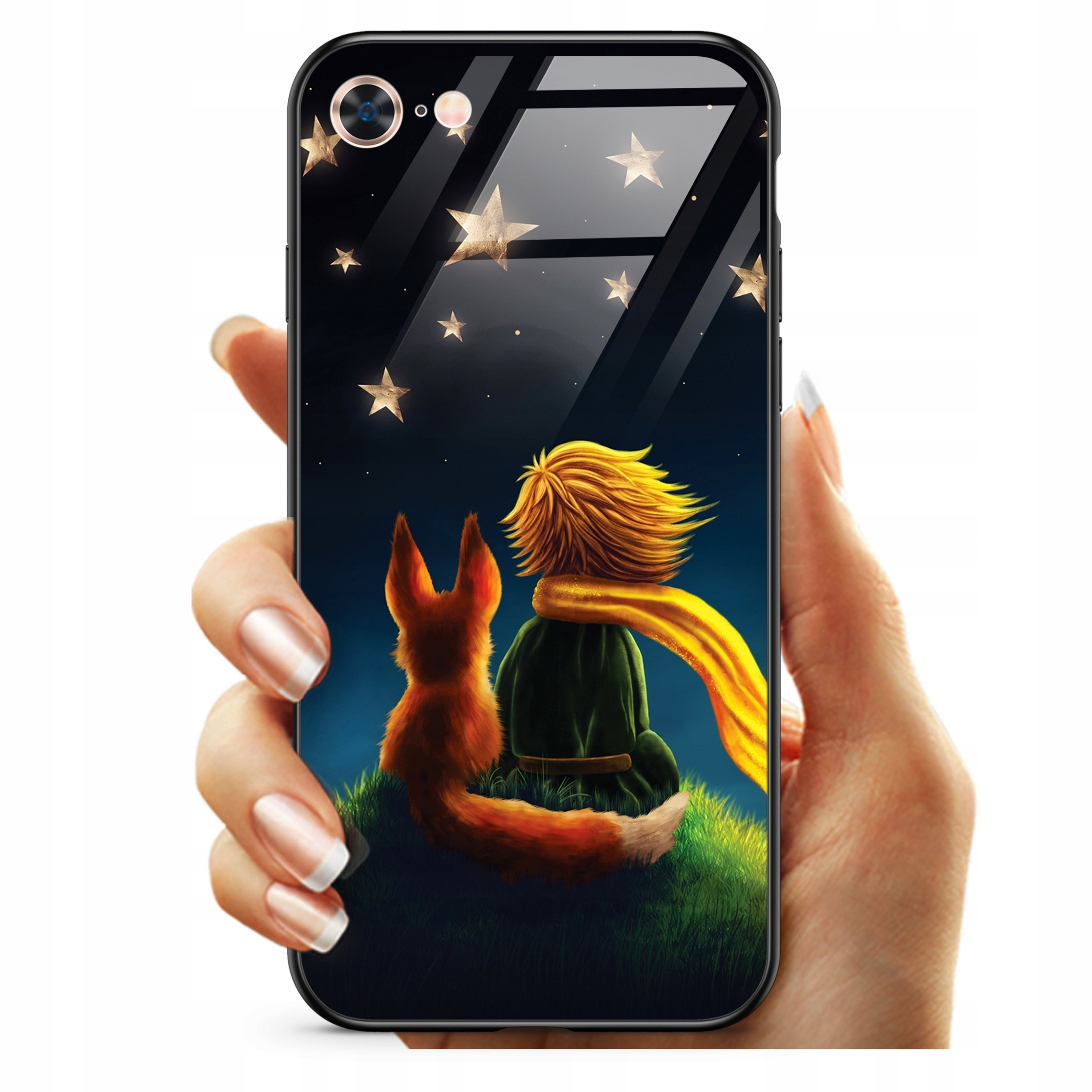 

Etui Szklane do Iphone 7 8 Glass Case Szkło