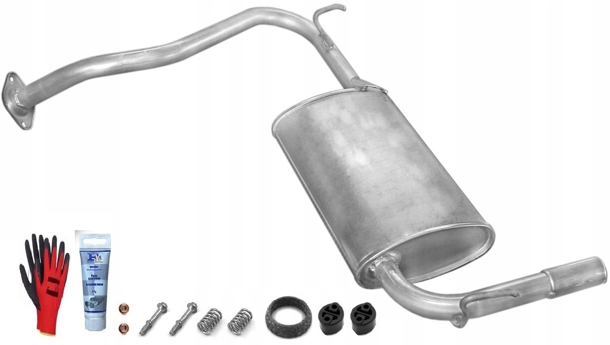 Mazda 323 323F 1.3 1.5 (1994-2003) Tlumič Tlumič Výfuku bonus