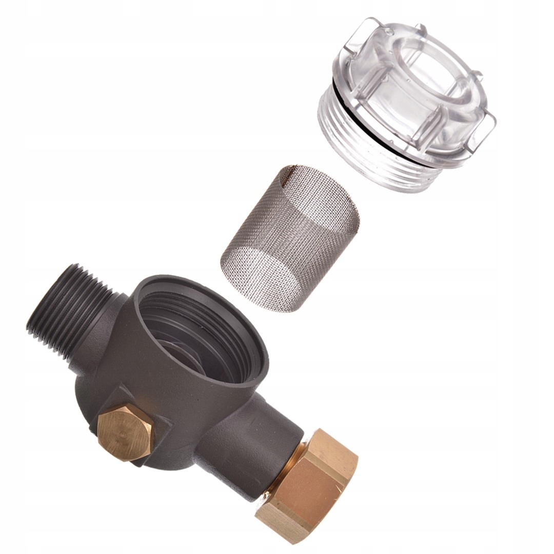 Filtr do wody 3/4 do myjki KRANZLE Karcher HD HDS K2-K7 z METALOWYM SITKIEM Marka Techkar