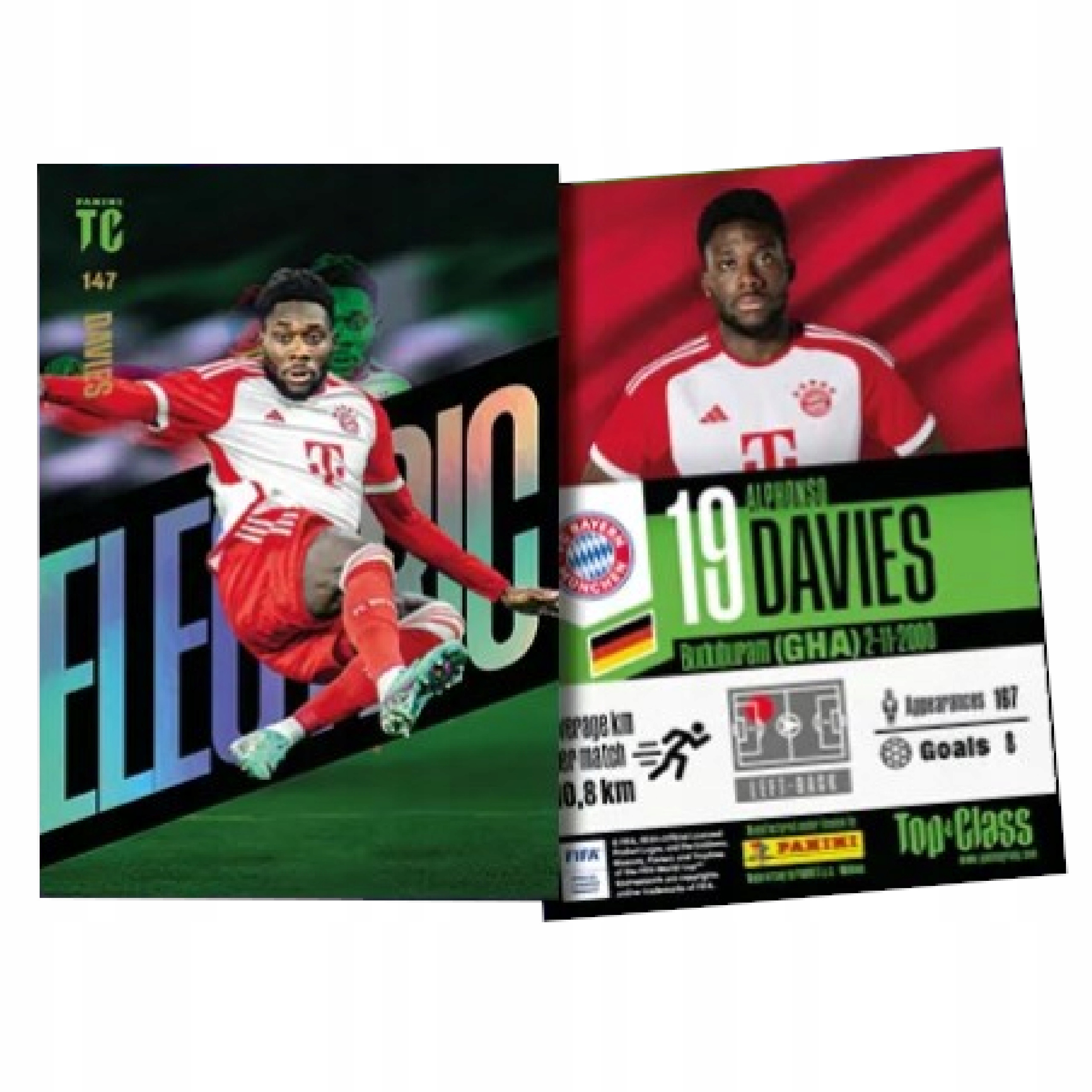 PUSZKA MINI TOP CLASS 2024 PANINI FIFA PIŁKARSKIE 24 KARTY 3 HOLO GIANTS Numer czasopisma 1