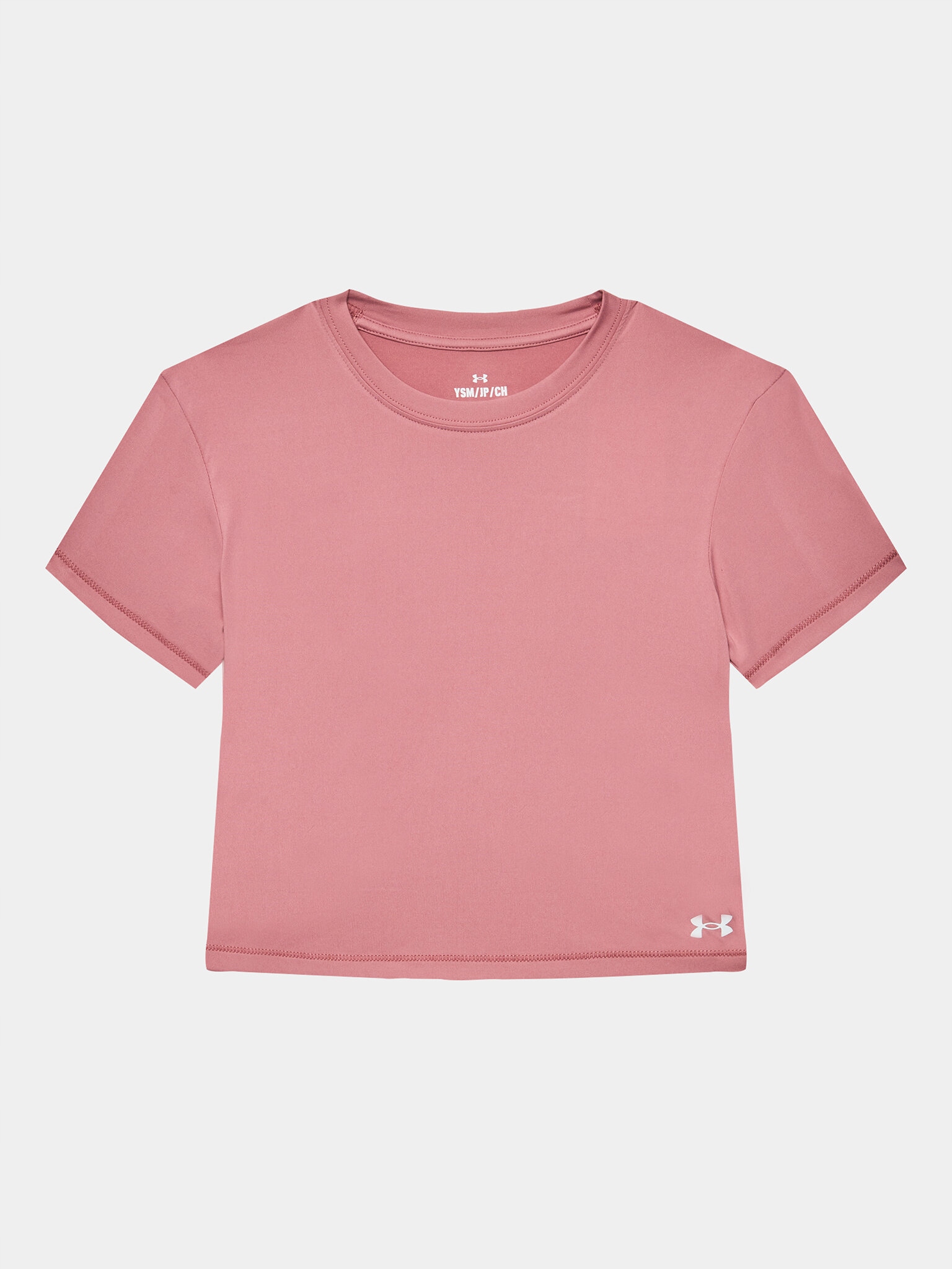 Under Armour T-Shirt Motion Ss 1379987 Różowy Loose Fit