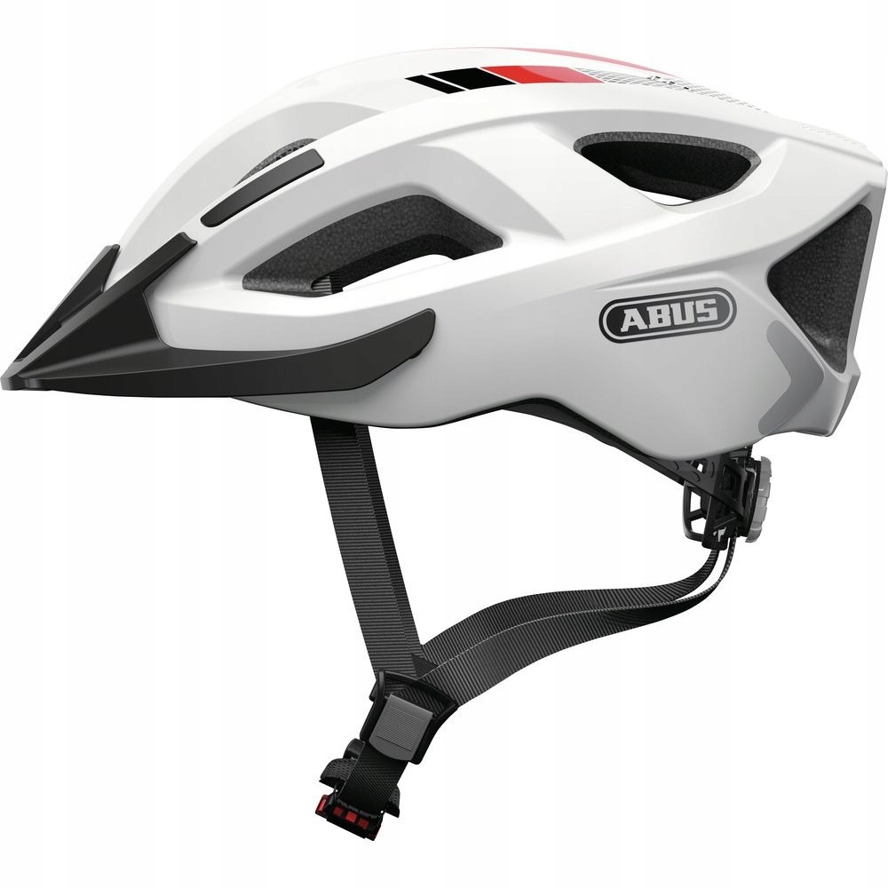 Cyklistická přilba Abus Aduro 2.0 Race White M 52-58 cm