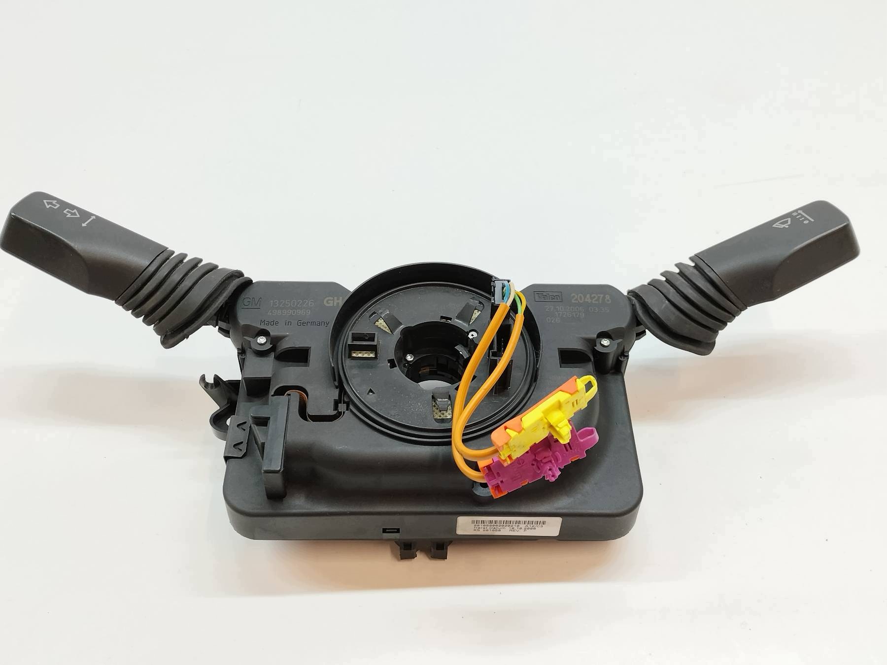 commande levier commodo sous volant 13250226 Opel Astra III (2004-2014 ) H