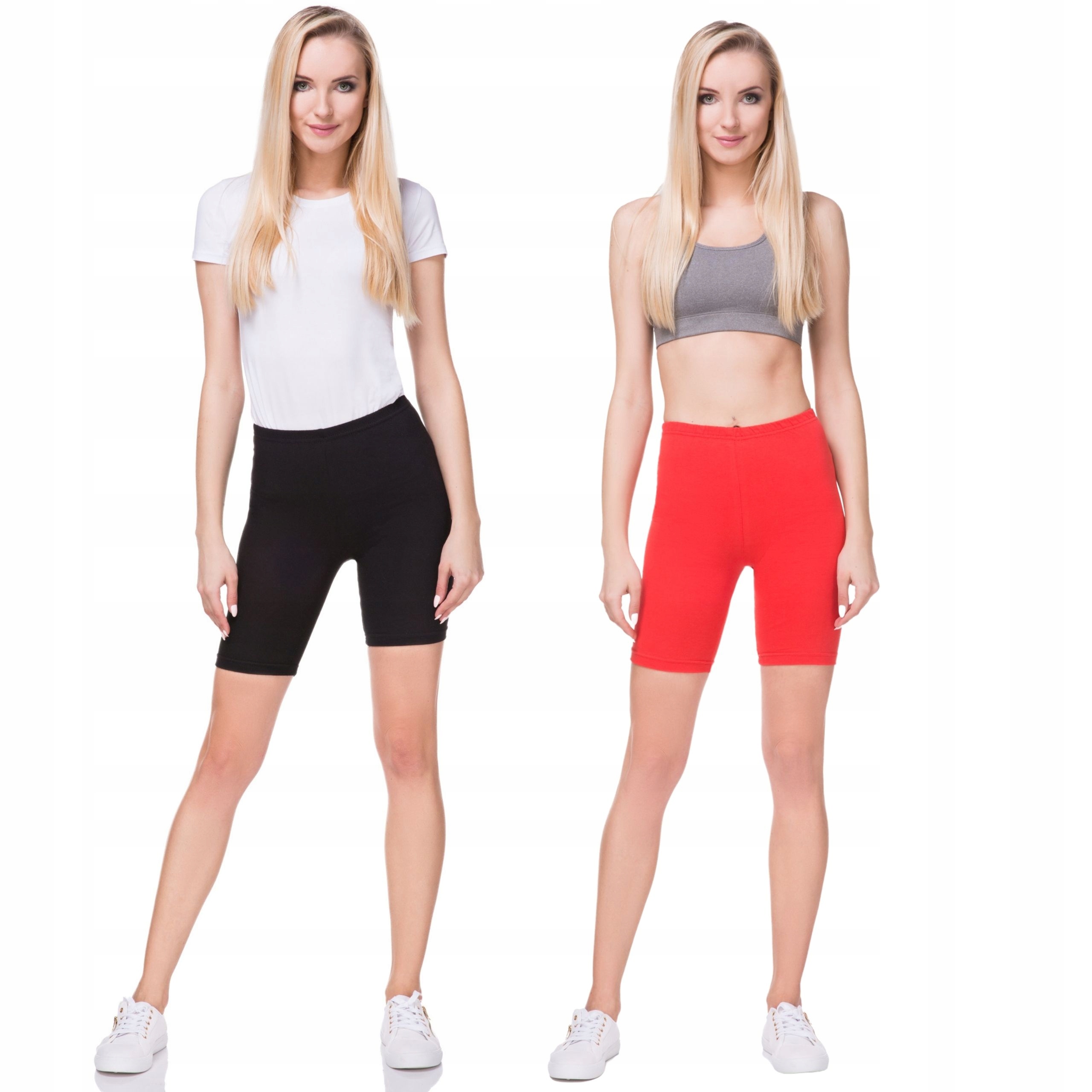 

Dwupak Damskich Kolarek Bawełniane Legginsy L