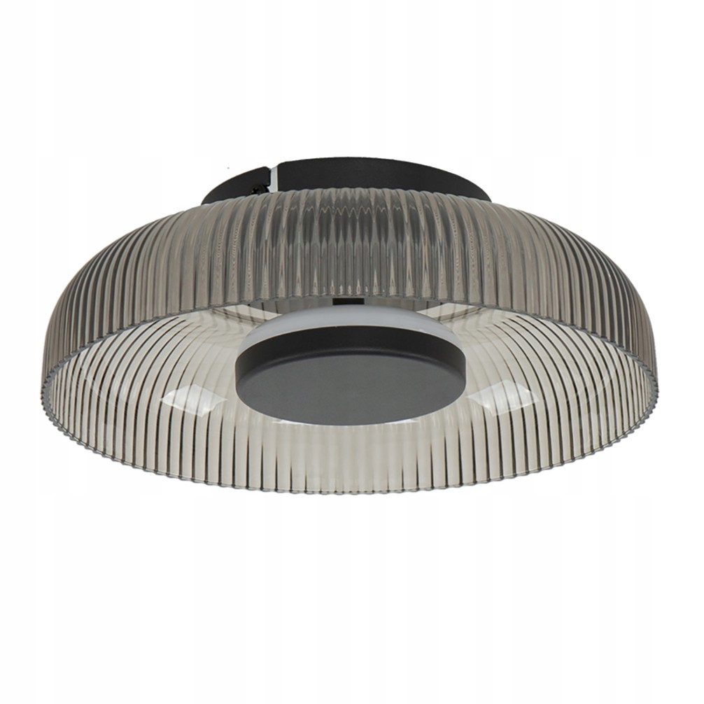 Lampa sufitowa, plafon Led szary nad stół do kuchni, jadalni, pokoju Passo