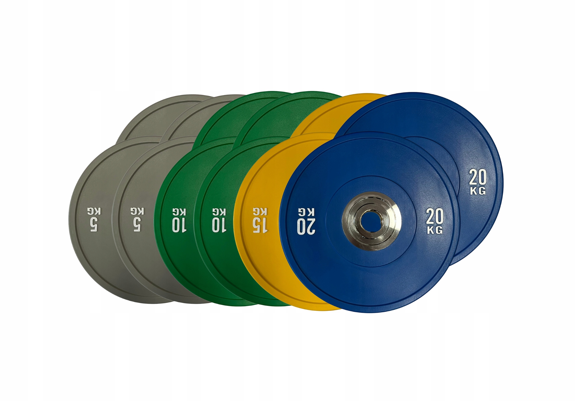 Obciążenie olimpijskie zestaw 130 Kg zestaw talerzy olimpijskich Pro 12 Szt