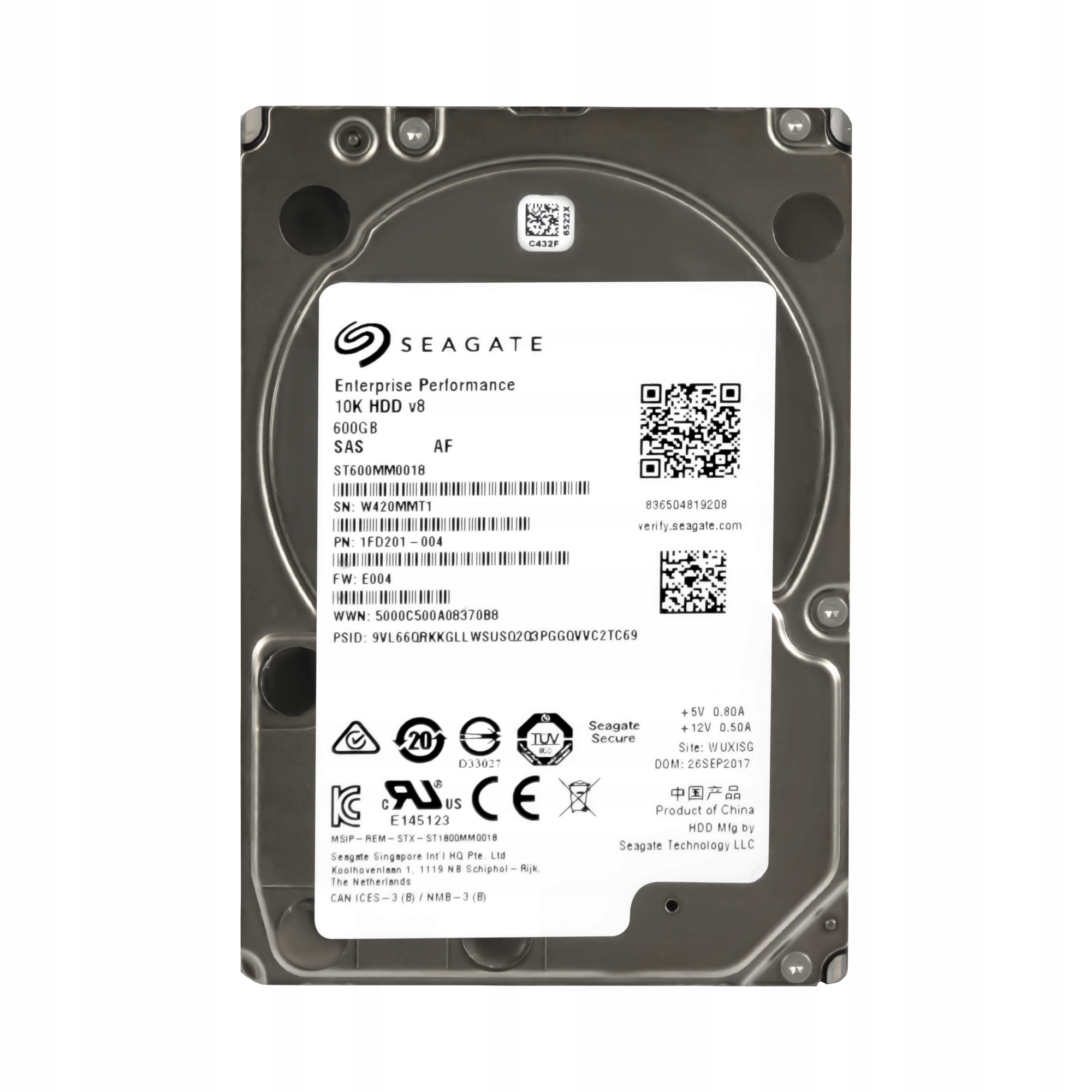Seagate 600GB 10K 128MB SAS-3 2.5'' ST600MM0018