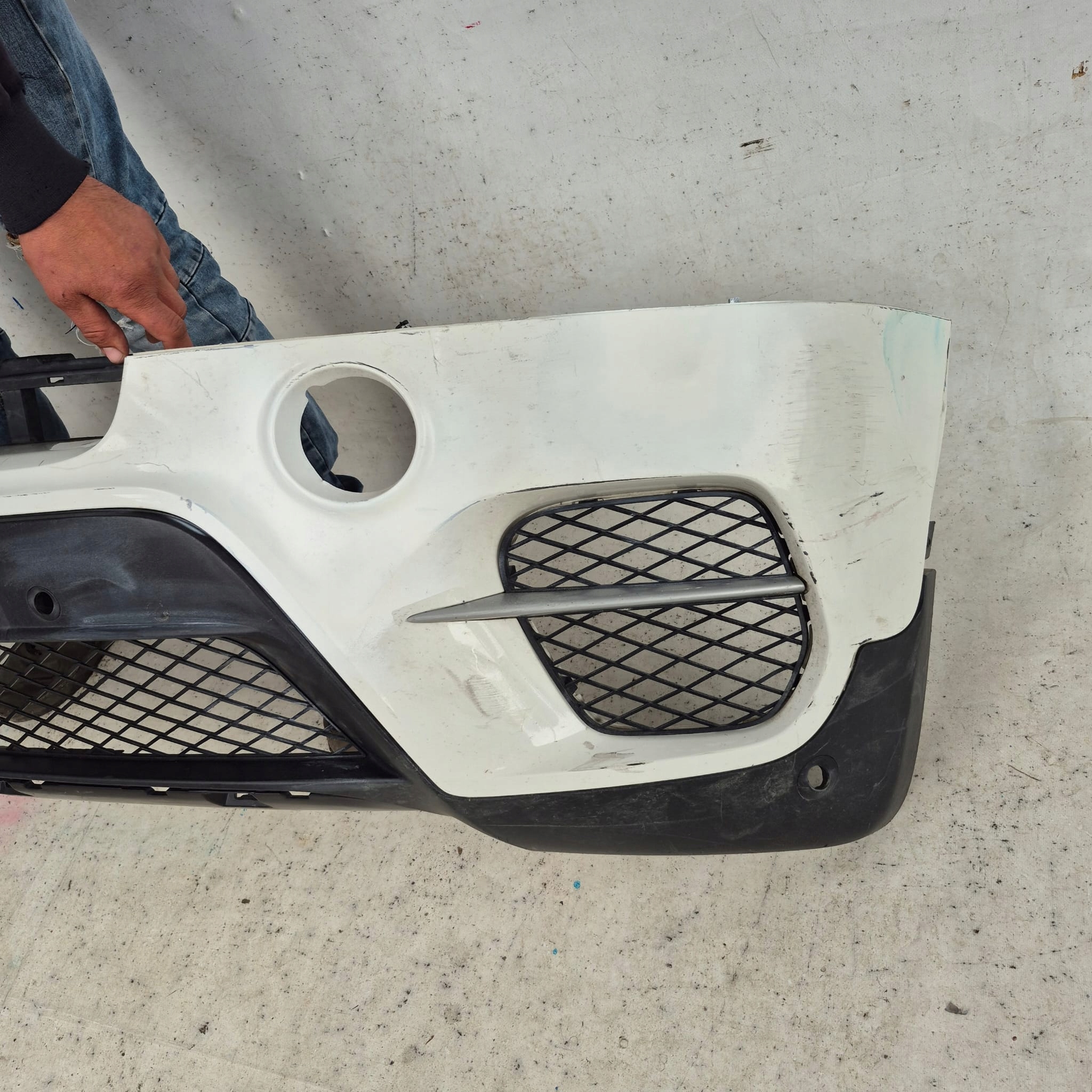 BMW X5 E70 LIFT 10- bumper front front PDC 7210763