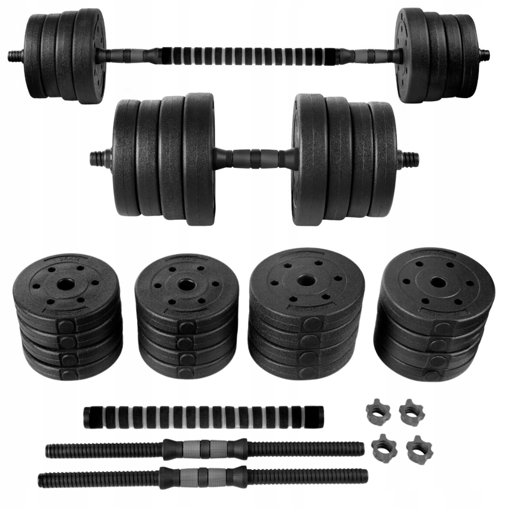 Sada pro cvičení Regulovatelné činky Osa Zátěž 30 kg Spokey