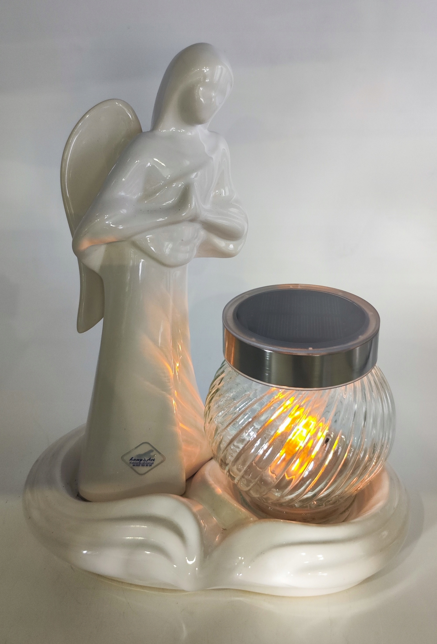 Anjel Porcelánu ZC-A2B Solar/ Duo biely ekru Ž Umenie