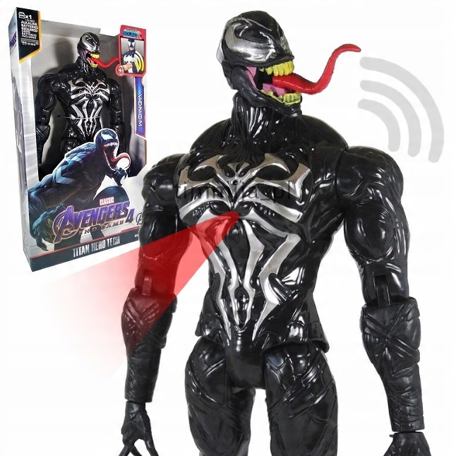 

Venom Ruchoma Duża Figurka Avengers Dźwięk 30cm