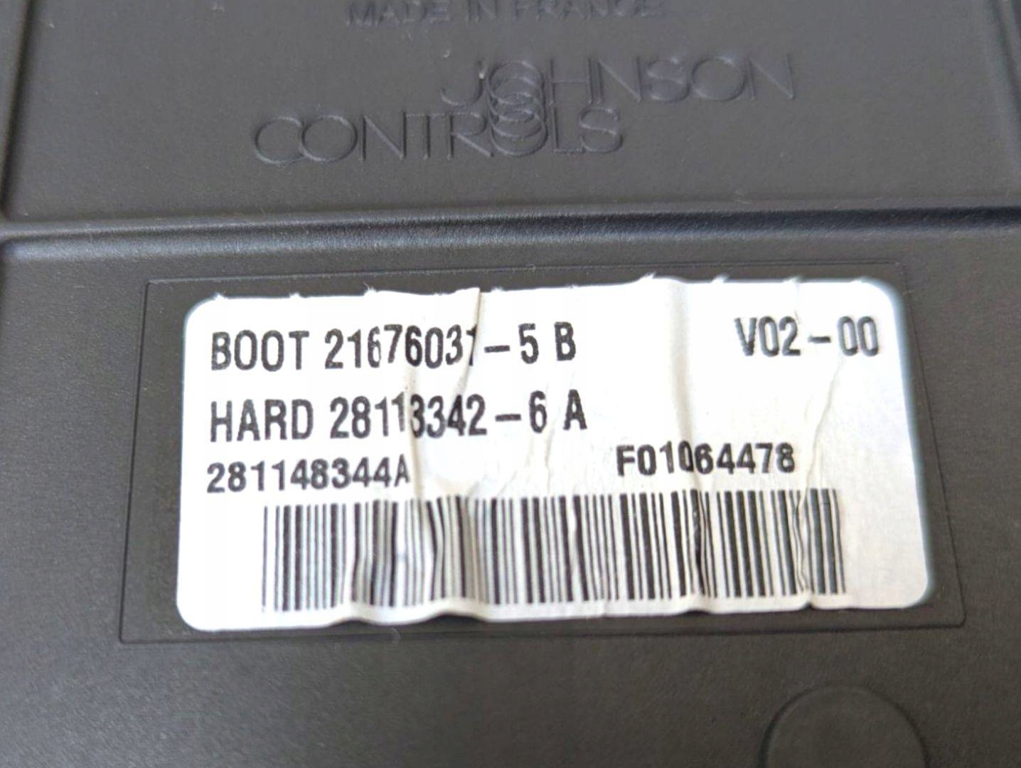 modulo BSI Peugeot 307 1 facelift 2005 9660105680