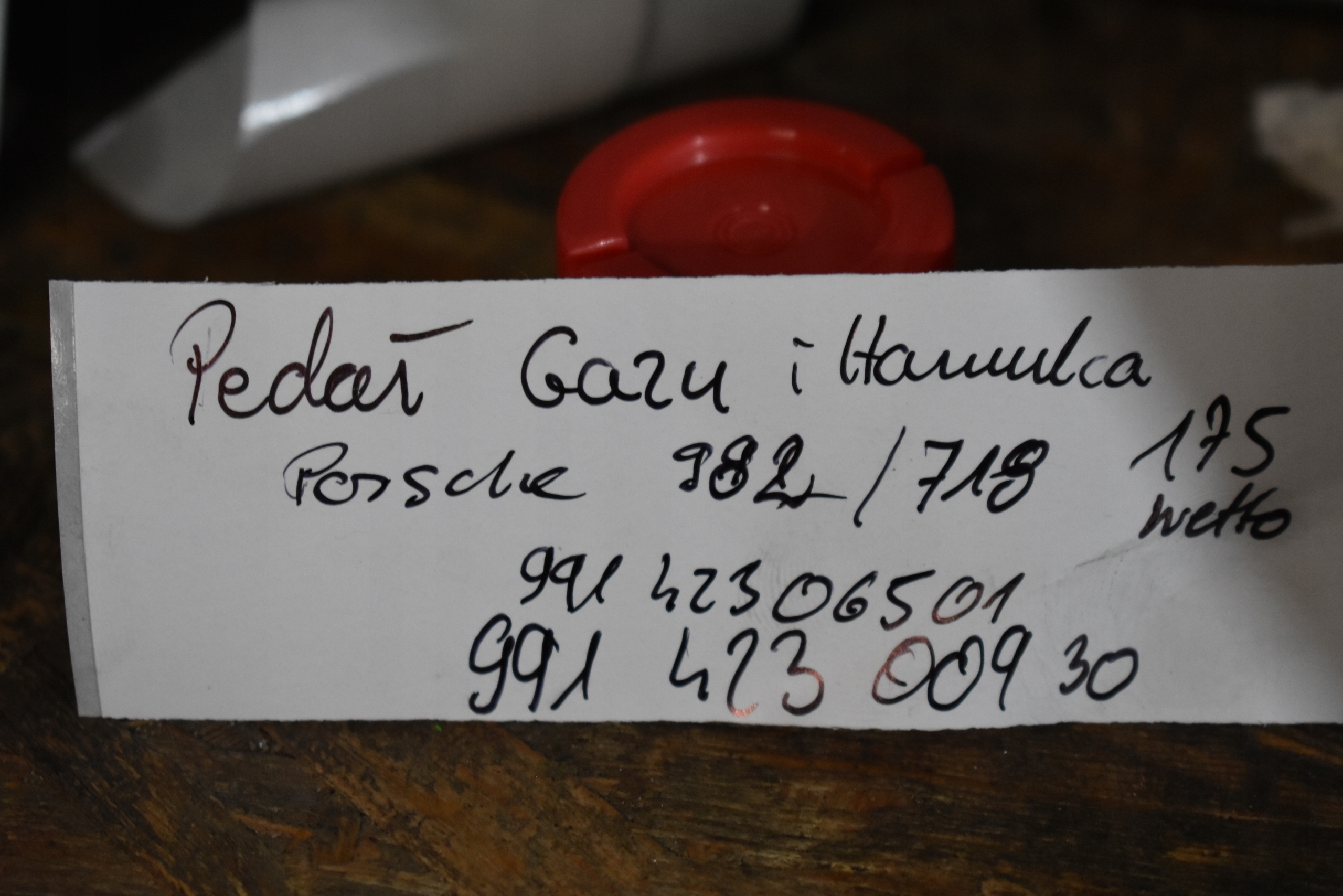 IDEALNY GASPEDAL BREMSE PORSCHE 982 718 1