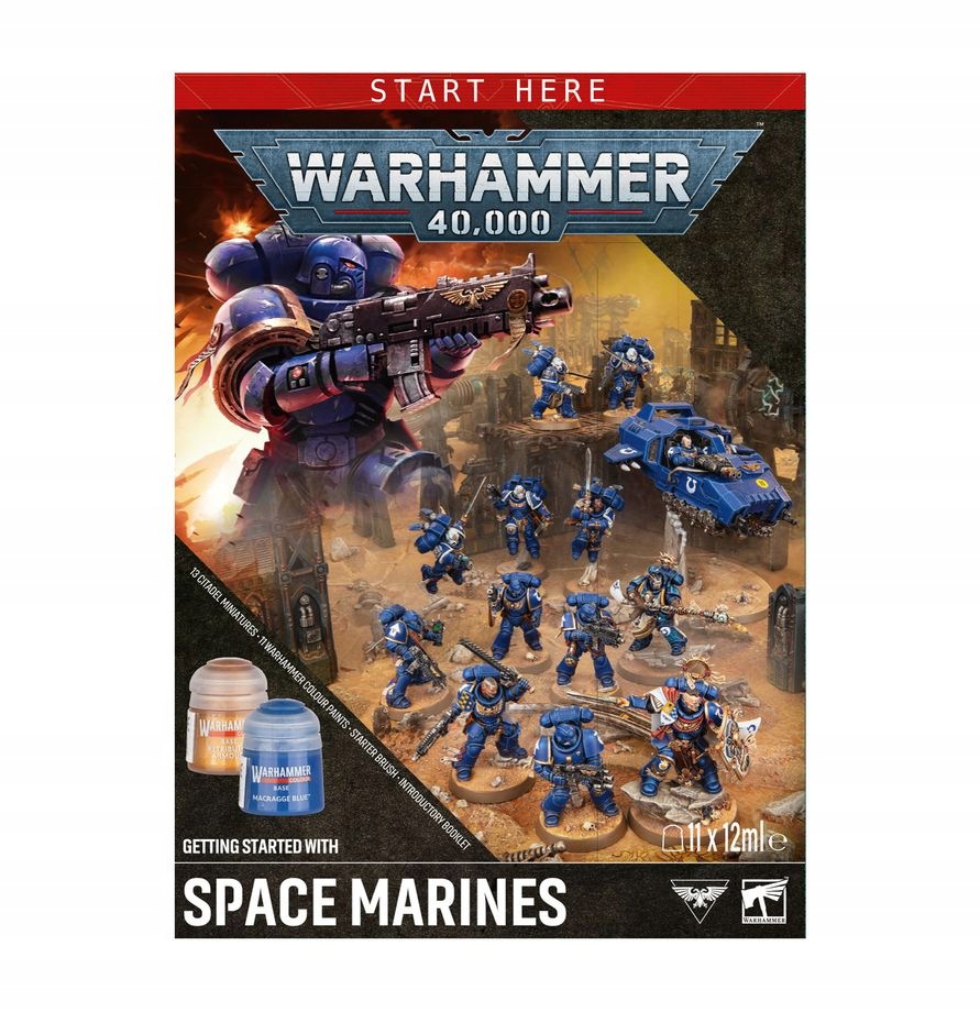 Warhammer 40000 - GETTING STARTED WITH SPACE MARINES