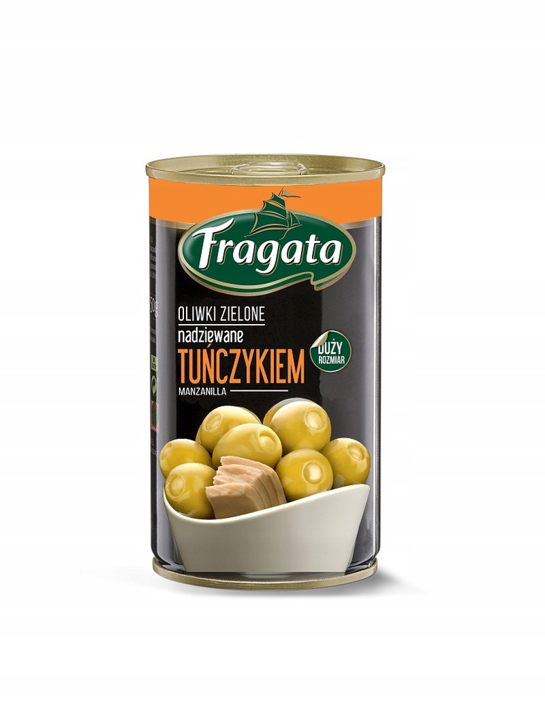 

Fragata Oliwki zielone nadziewane tuńczykiem 300 g