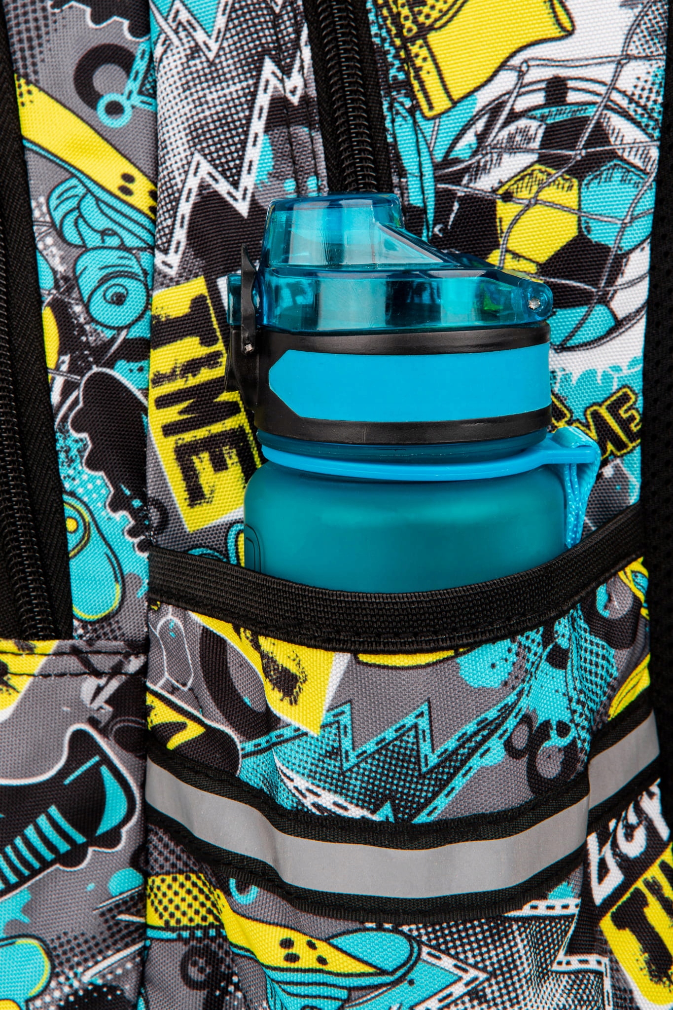 COOLPACK - JERRY - PLECAK MŁODZIEŻOWY - GOAL TIME Typ wielokomorowy