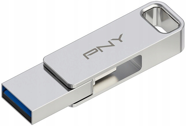 SZYBKI Pen-drive 64GB PNY USB-3.2+USB-C Typ-C DUO-Link DUAL 200MB/s Kod producenta P-FDI64GDULINKTYC-GE