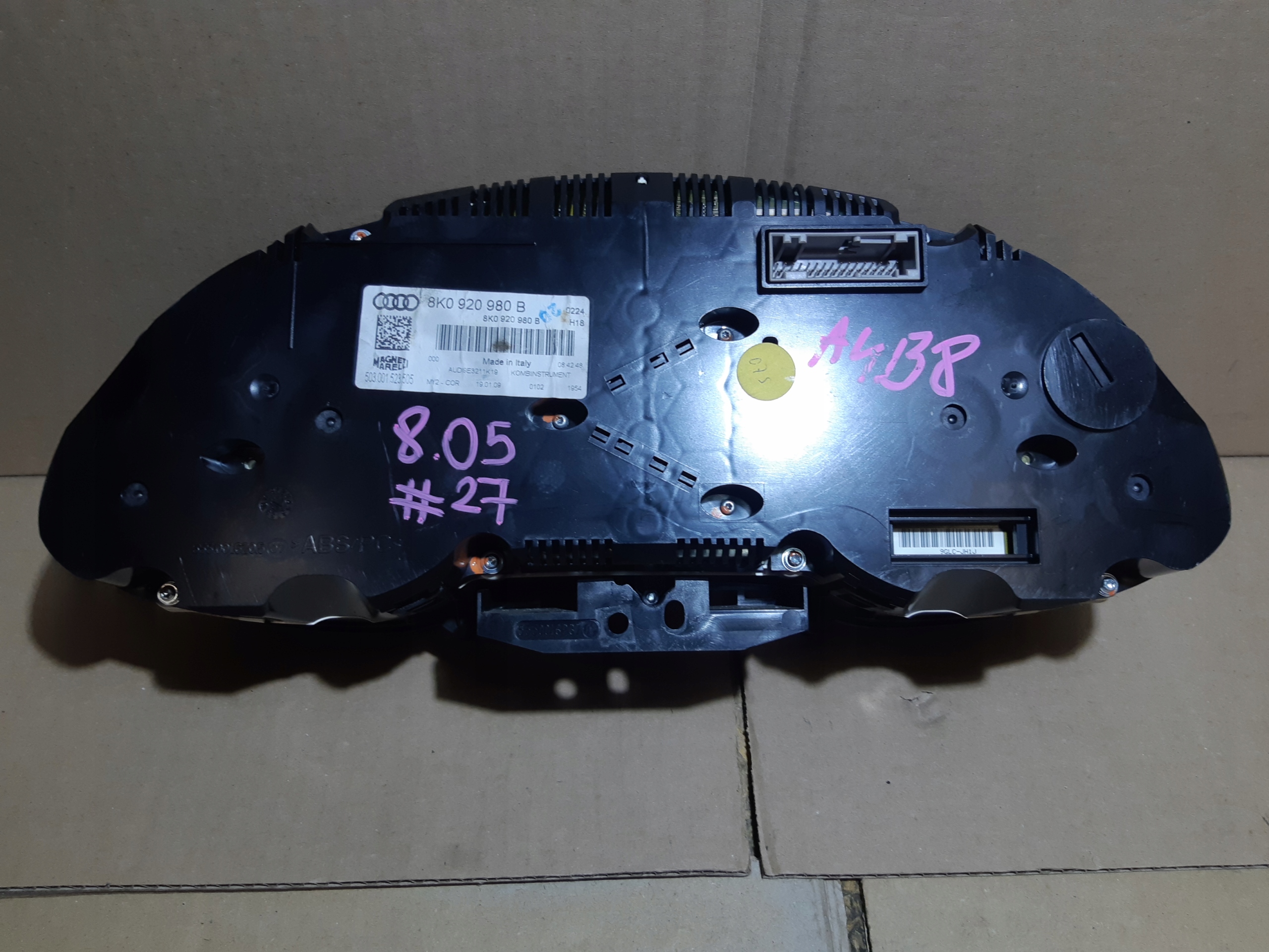 AUDI A4 B8 LIFT TDI dials dials UK 8K0920980B