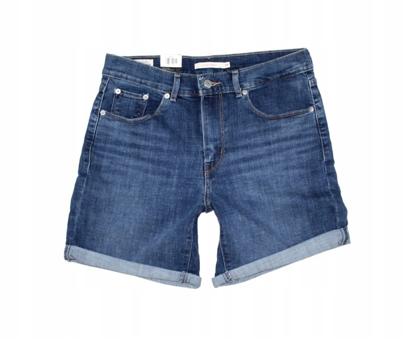 

Damskie spodenki shorty jeans Levi's -śliczne- W31
