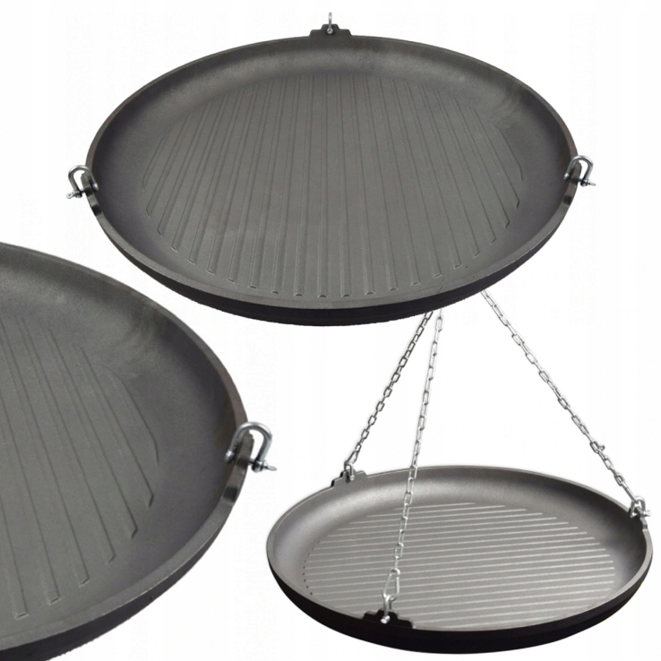 Liatinová Panvica na trojnožke, veľkosť 63 cm, na ohne a grilovanie