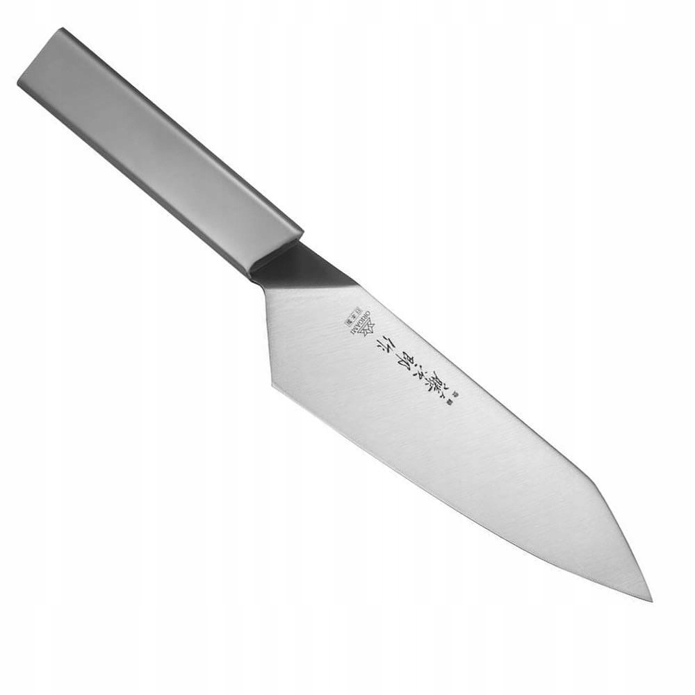 Tojiro Origami Japonský ostrý oceľový kuchynský nôž Santoku na zeleninu 16,5 cm