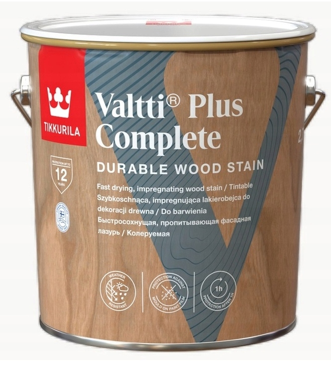 Lakierobejca Tikkurila Valtti Plus Complete 9 5060