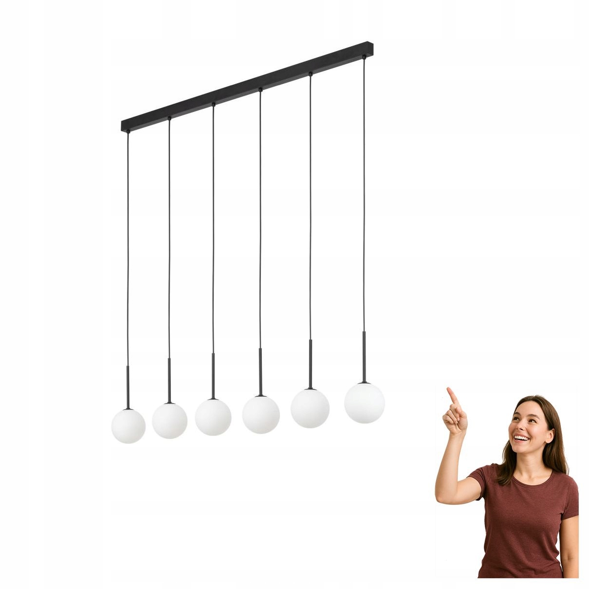 Závěsná lampa Martin White 4504 Tk Lighting