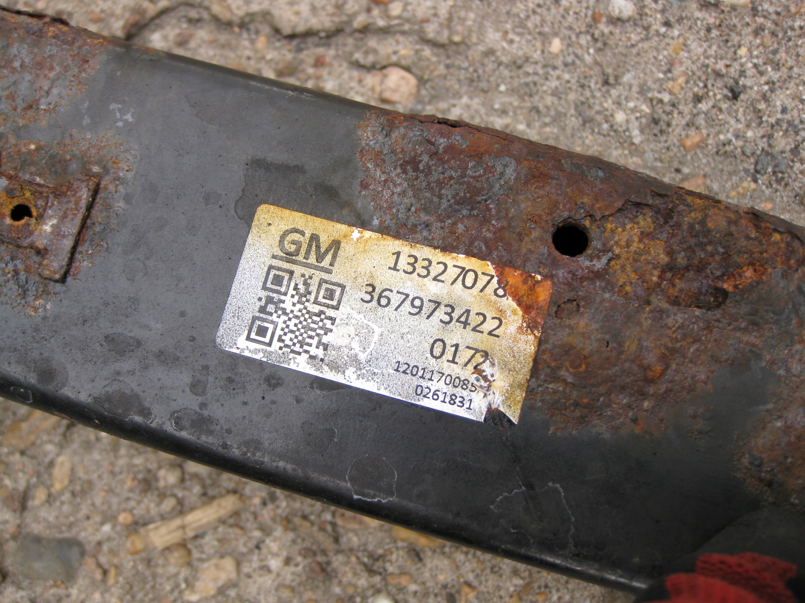 OPEL ASTRA J HB 1.7 CDTI 12R axle beam subframe front 13327078