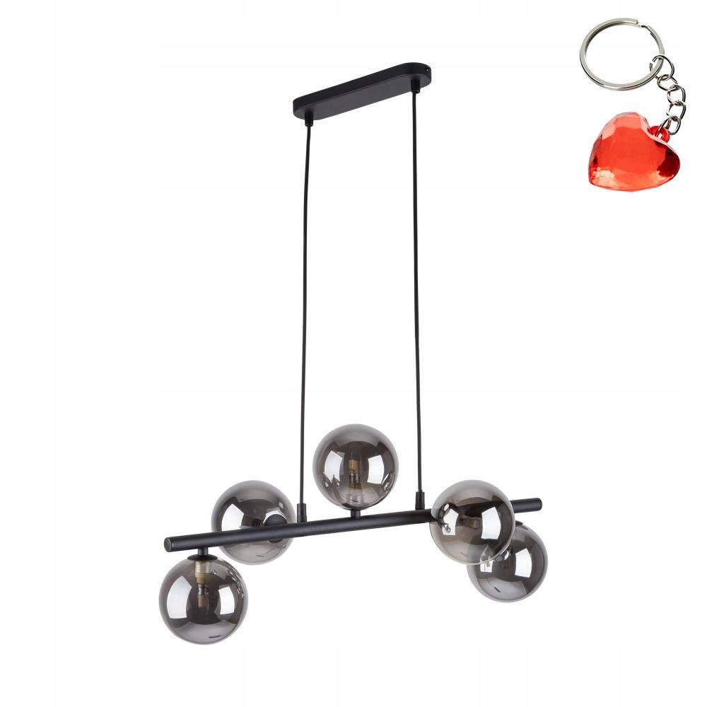 Závesná lampa Estera Black 6707 Tk Lighting