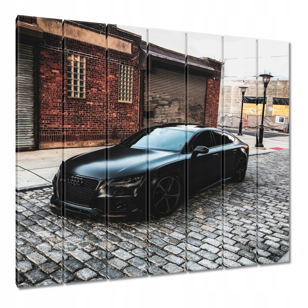 Obraz 210x195 Czarne Audi Rs