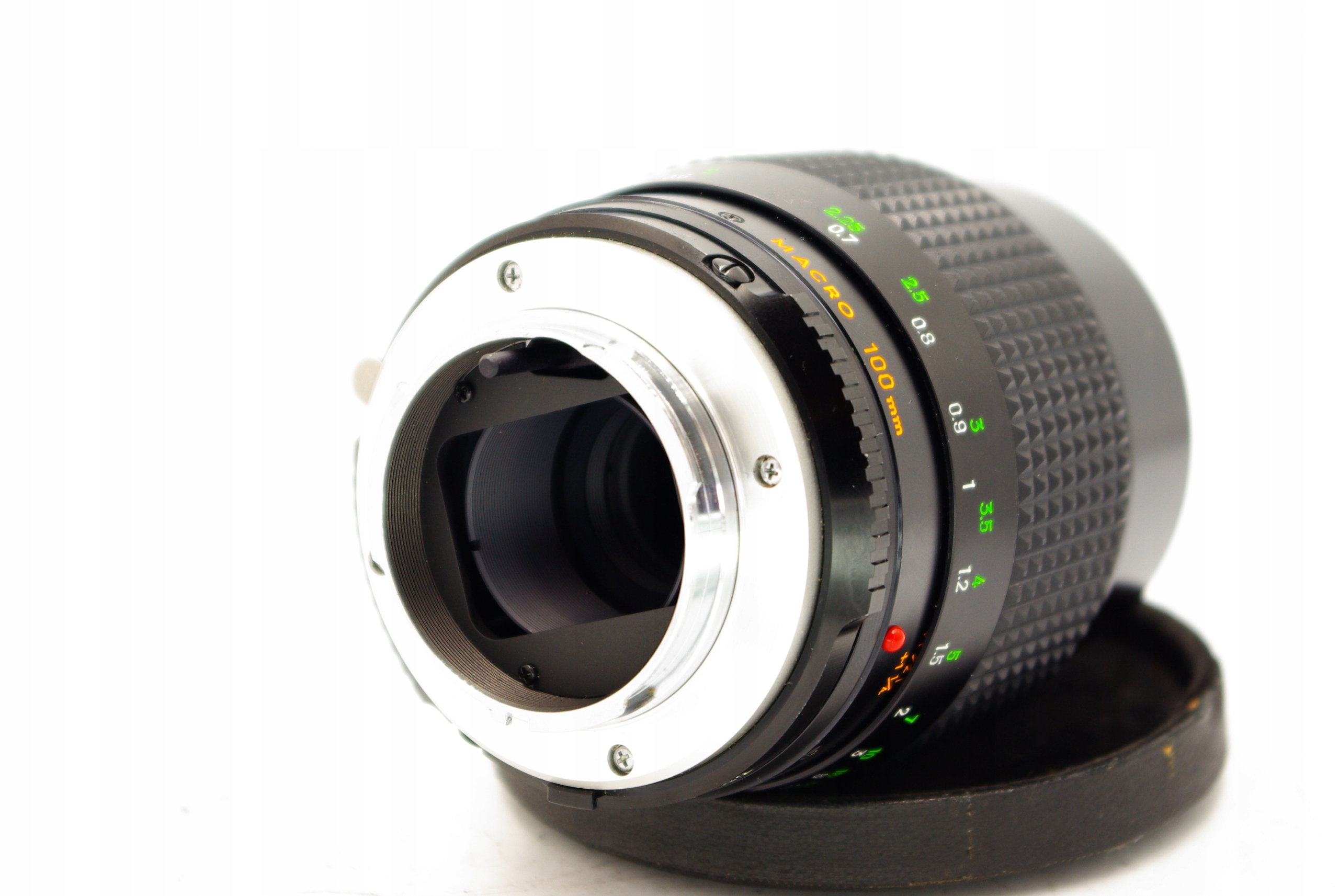 Minolta mc macro rokkor-qe 100mm 1:3.5 конвертер minolta как новый