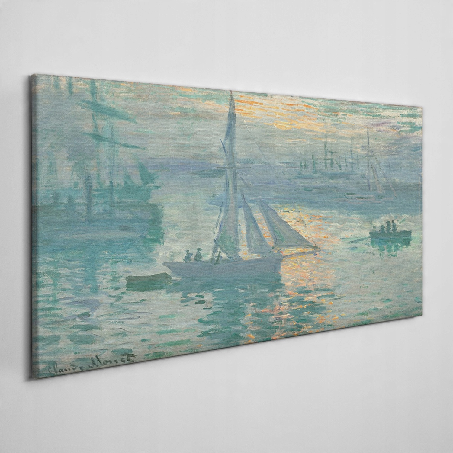 

Obraz na płótnie Sunrise marine Monet 100x50 cm