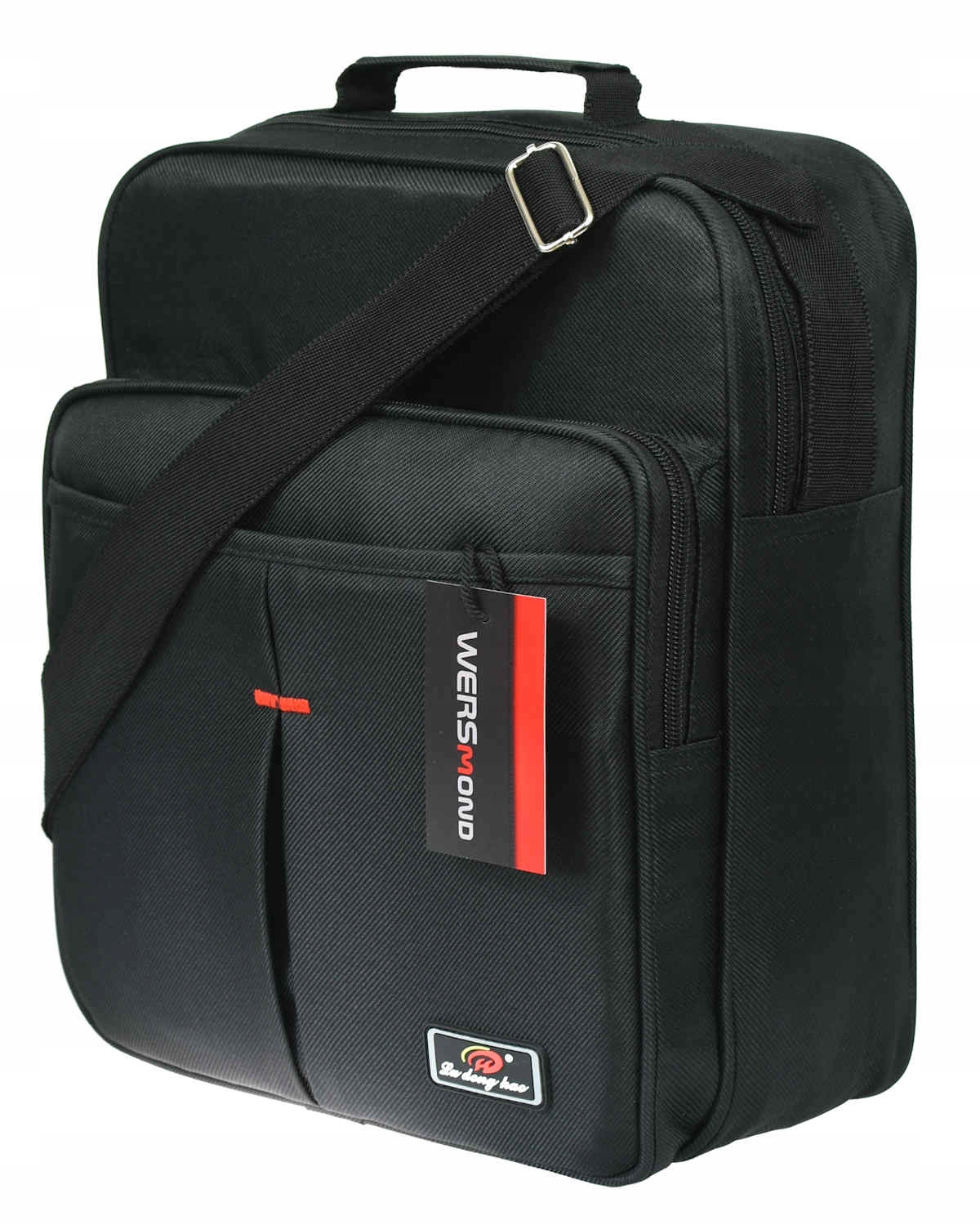 TORBA MĘSKA PIONOWA do pracy z paskiem na ramię Cechy dodatkowe na ramię