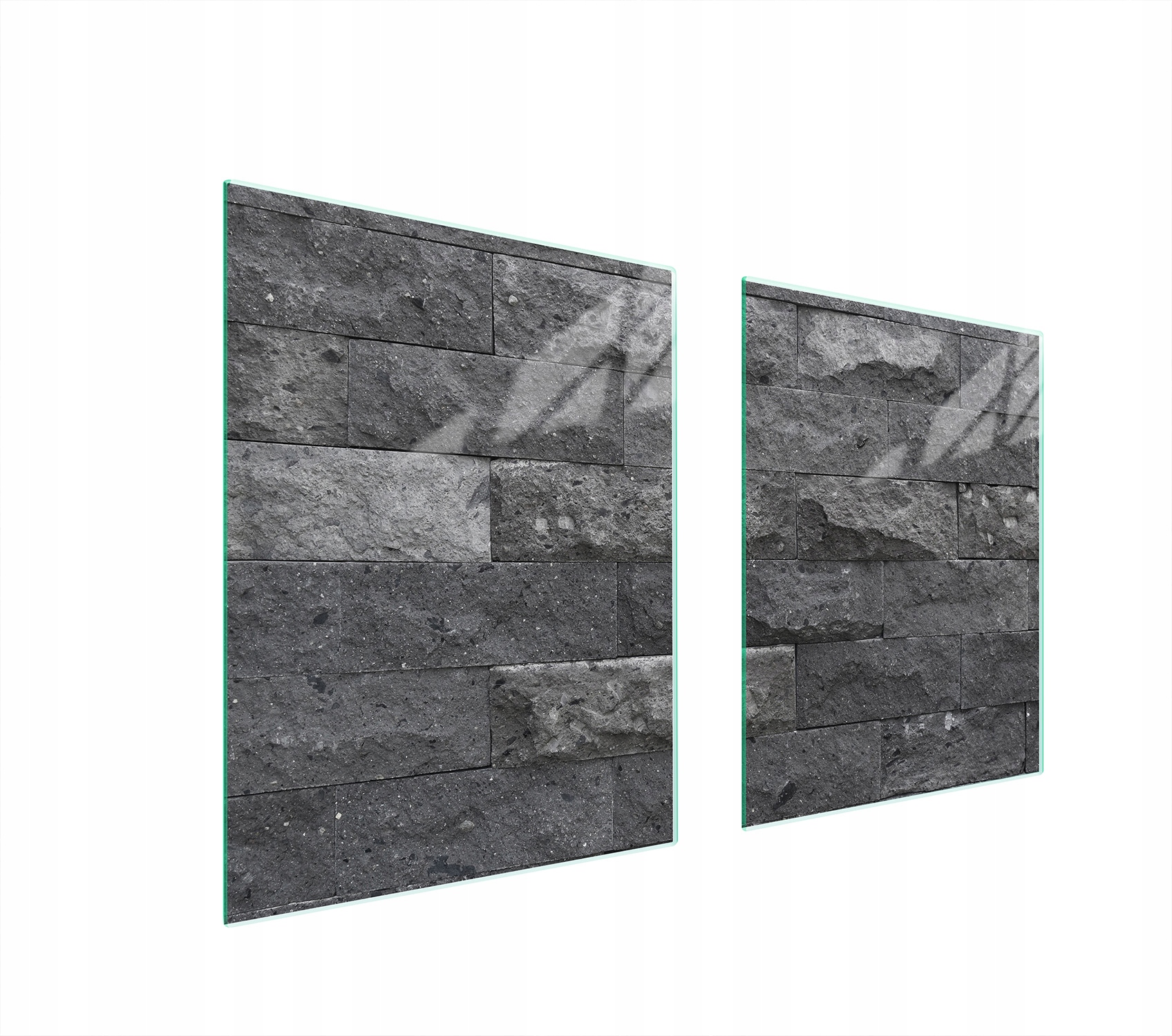 Skleněná Ochranná Deska Na Sporák 85x52 Cihla Tvrzené Sklo