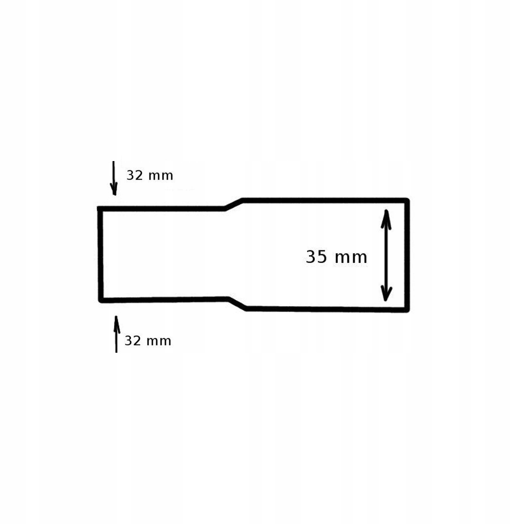 Przejściówka Adapter ssawki odkurzacza 32-35 mm Marka Techkar