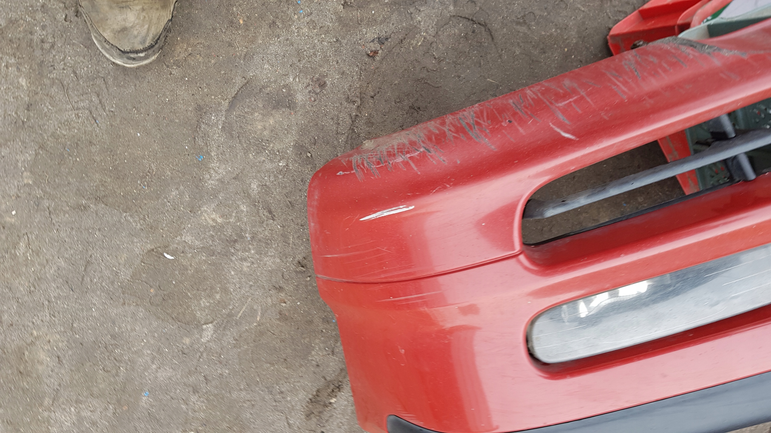BMW E46 nárazník předek mlhovky ZIEGELROT