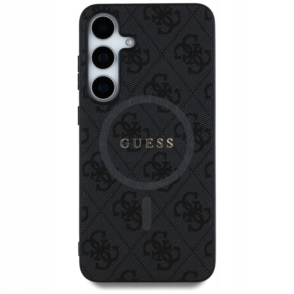 Pouzdro Guess pro Galaxy S25+ Plus, obal Kožený silikonový obal na zadní stranu