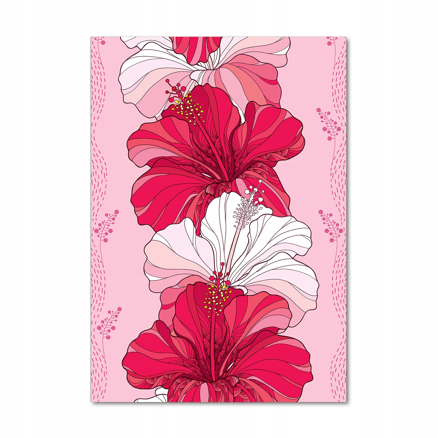 

Foto obraz akrylowy na ścianę Hibiskus 70x100 cm