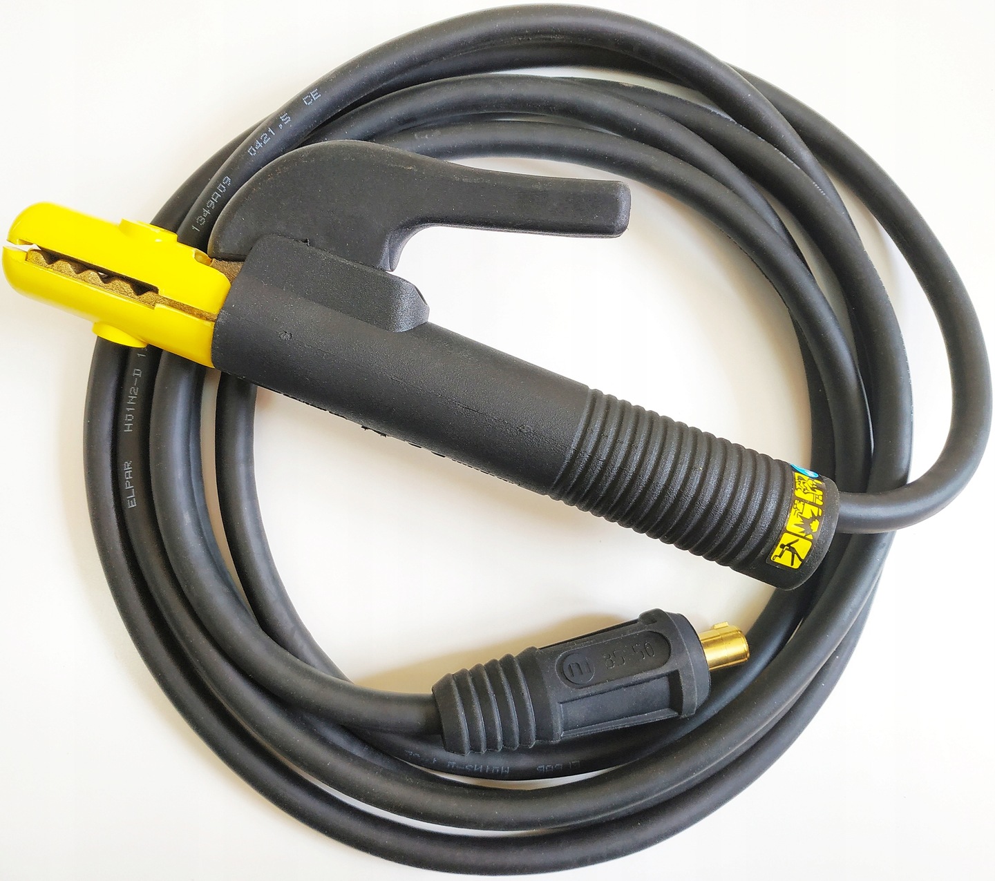 Przewód elektrodowy Esab do spawarki OS25 4m 200A Przewód Spawalniczy