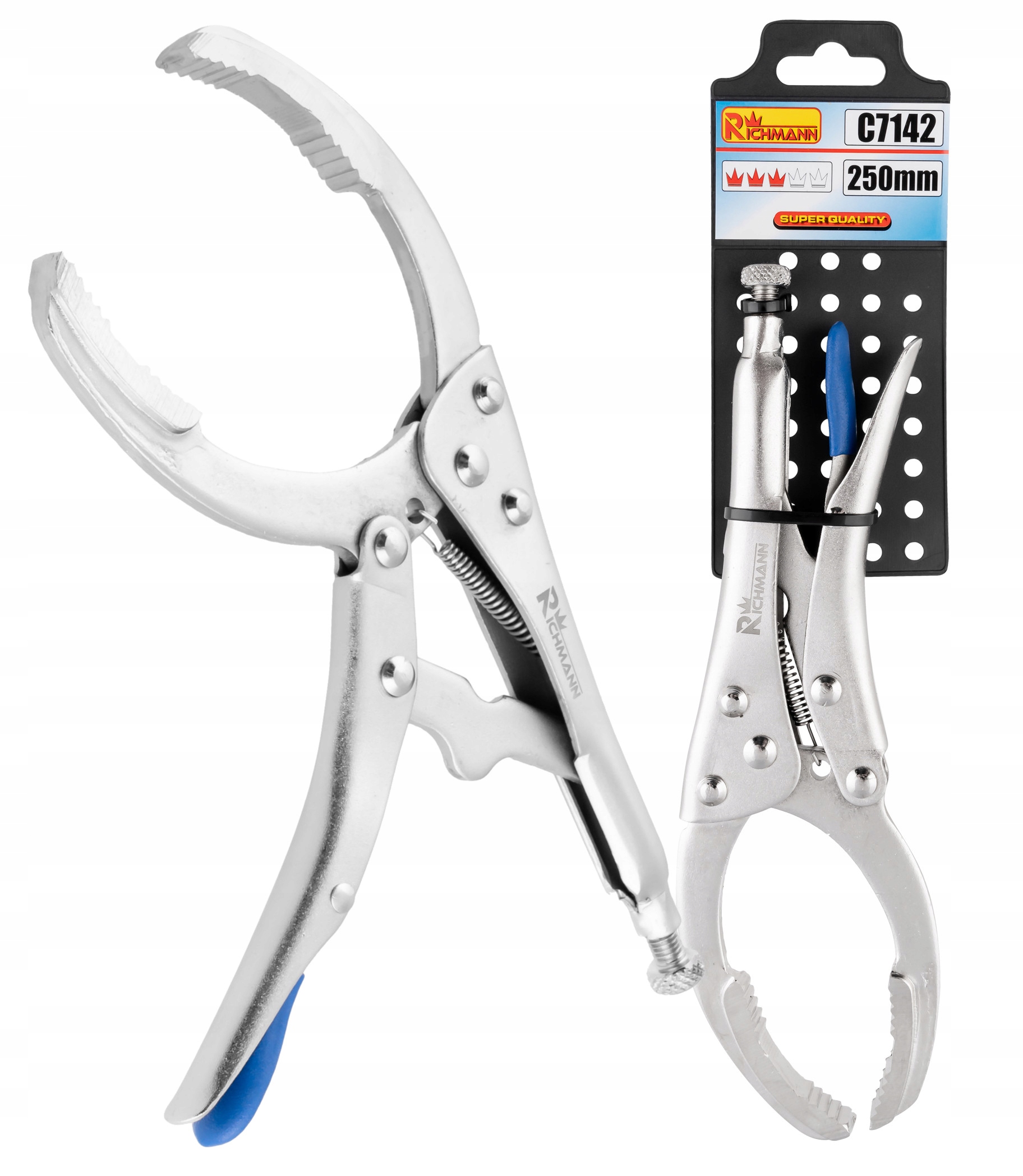 C7142 морж масляный фильтр зажим плоскогубцы 250 мм