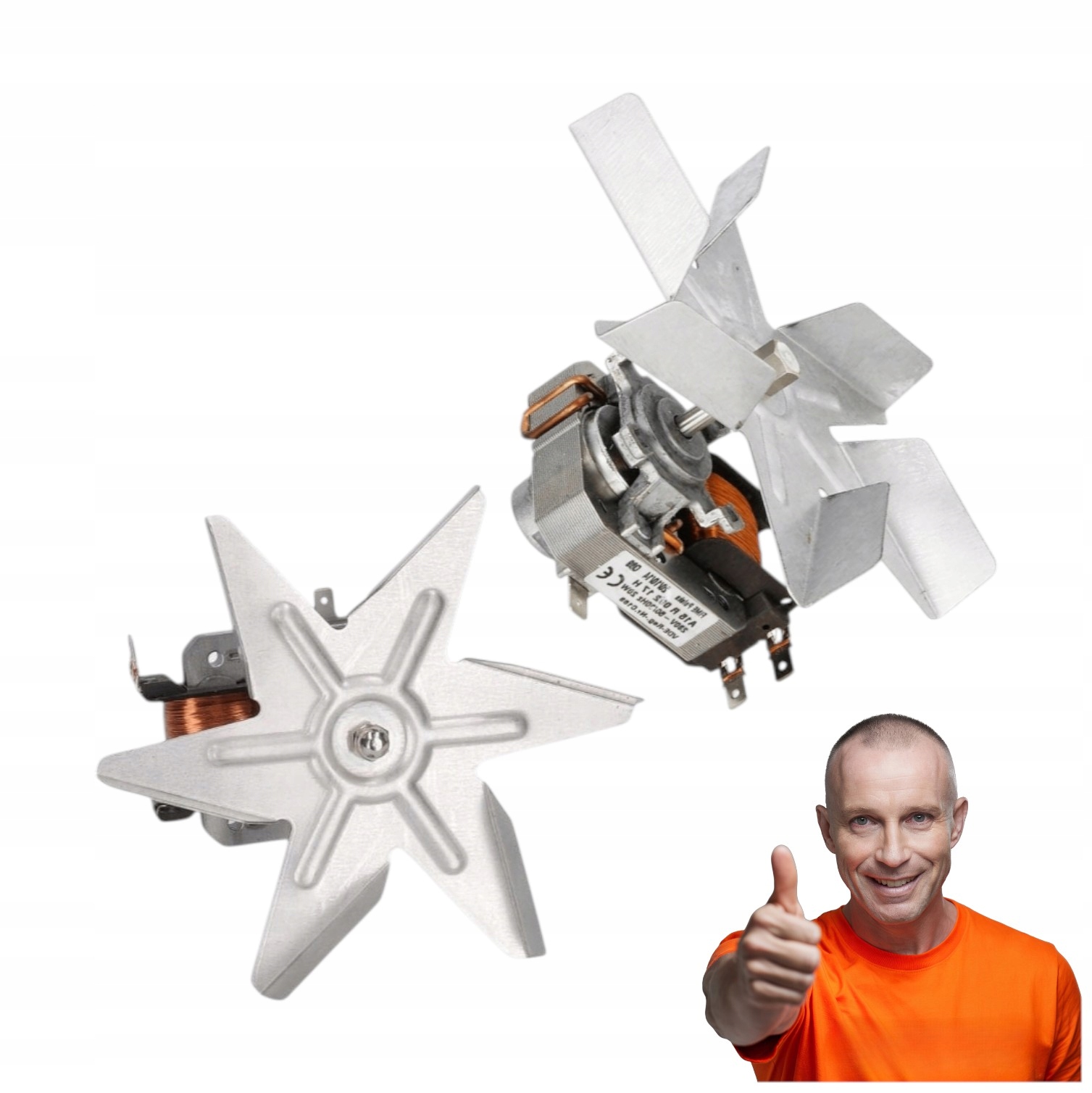 Ventilátor Motor termocirkulace trouby Amica 22W