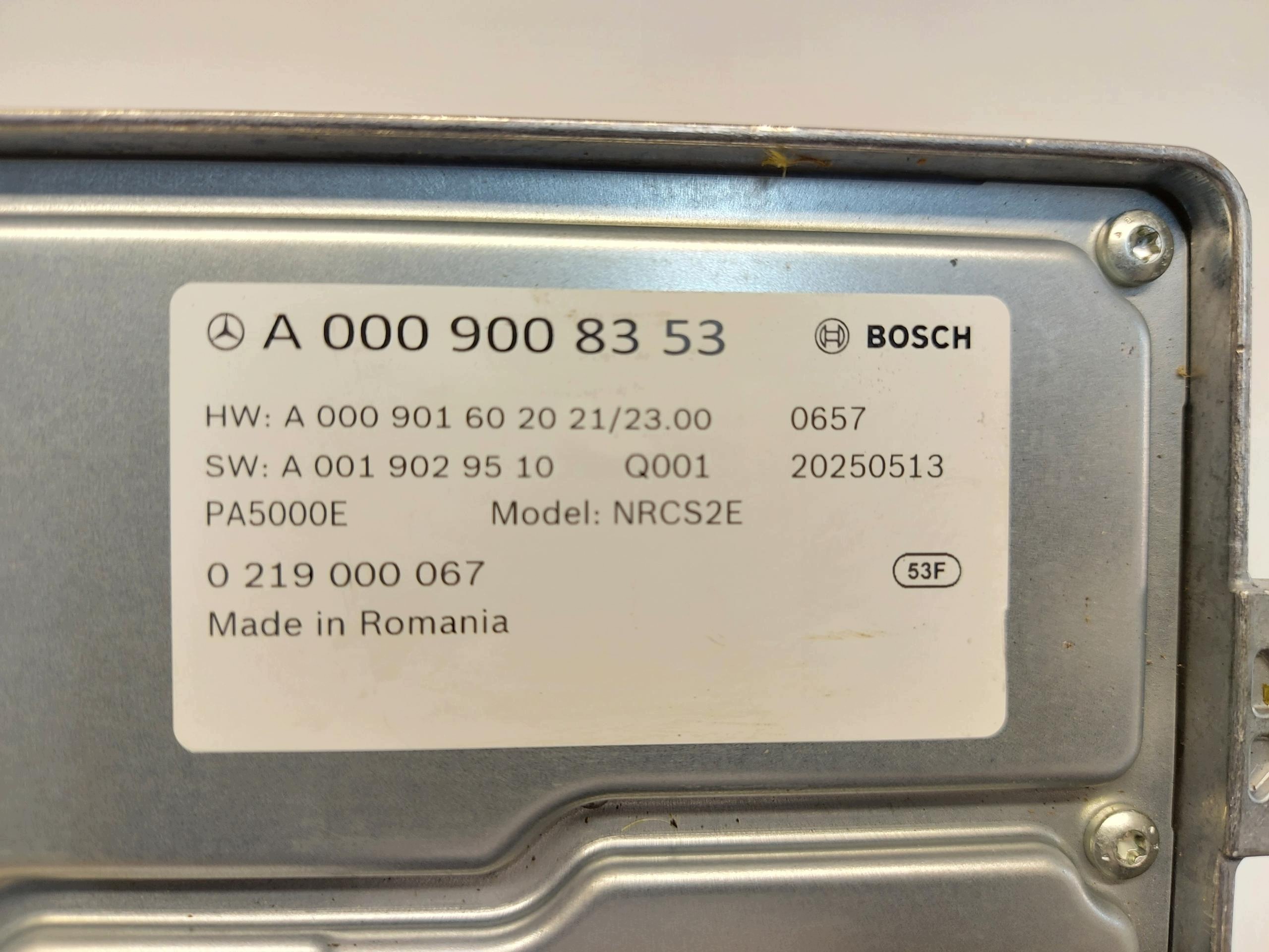 Mercedes EQB 250+ X243, w247 2025r module control unit BLUETOOTH A0009008353