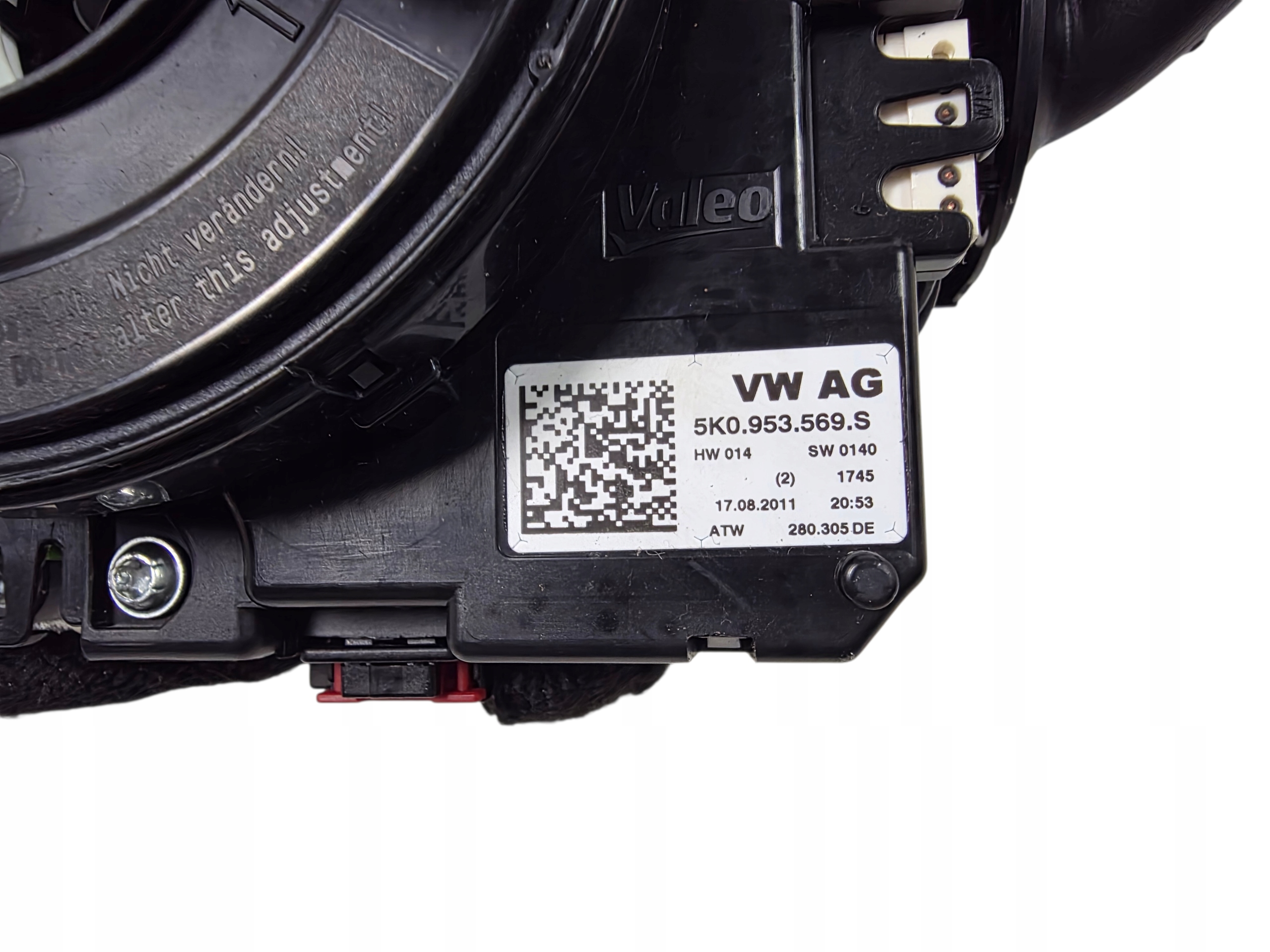 VW AUDI SKODA switch ring ZWIJAK 5K0953569S ORG.