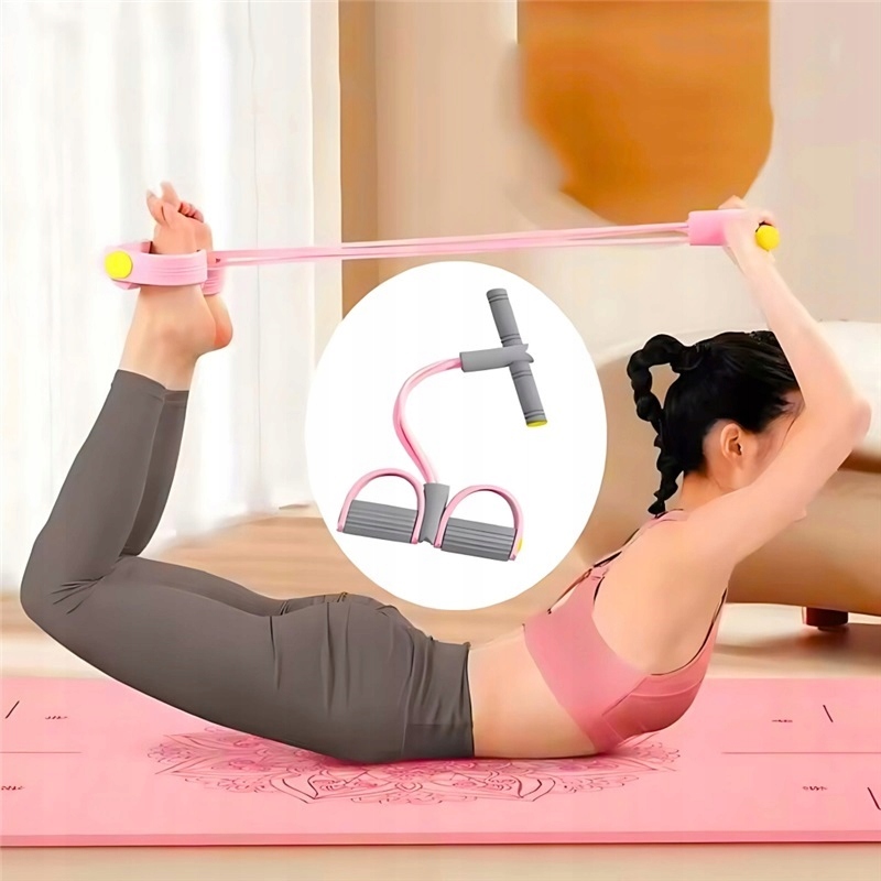 Ekspander Taśma Guma Do Ćwiczeń Fitness Dla Kobiet Nóg Brzucha Ujędrniający