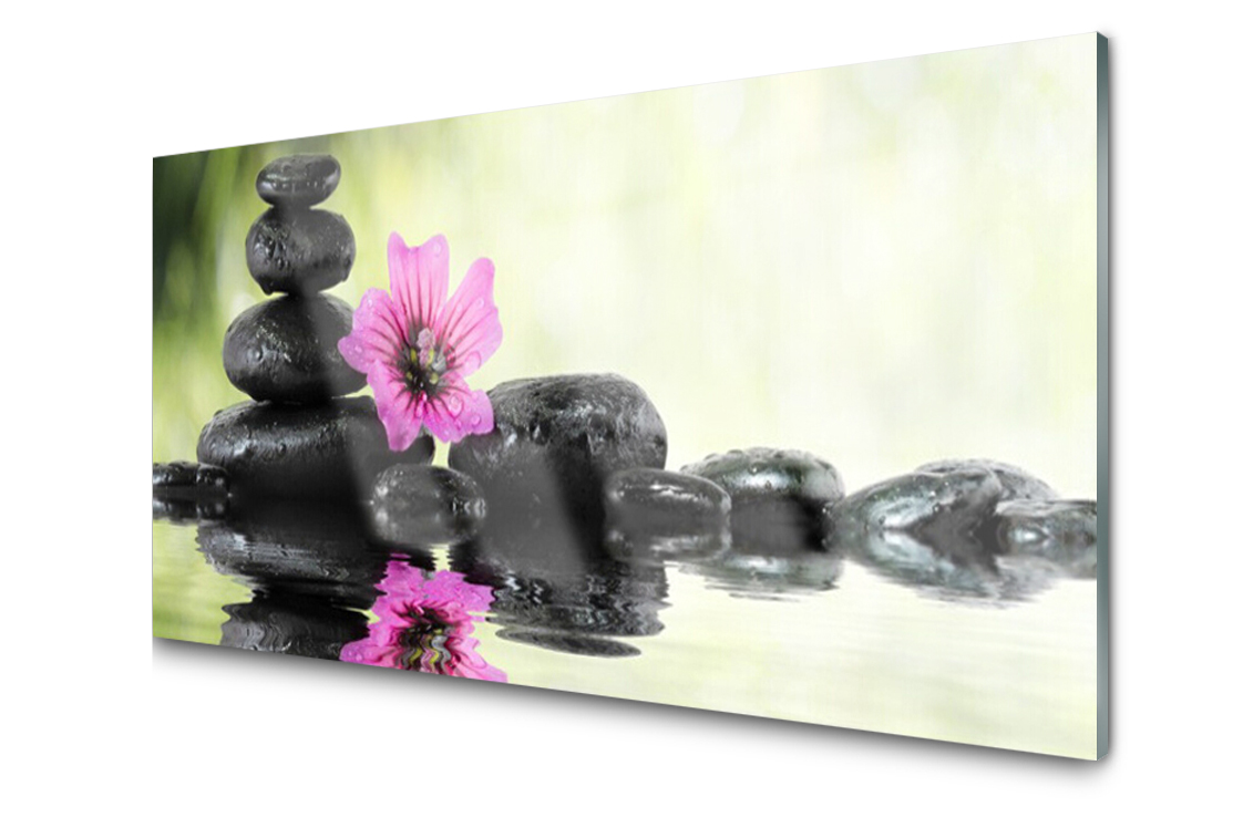 

Panel szklany Płytka Kwiat Zen Spa 120x60 + Klej