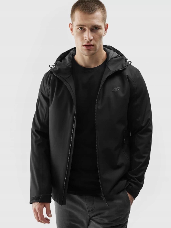 Kurtka męska wiatrówka 4F 4FAW23TTJAM304 z kapturem i membraną 5000 r. XL Model 4FAW23TTJAM304 20S