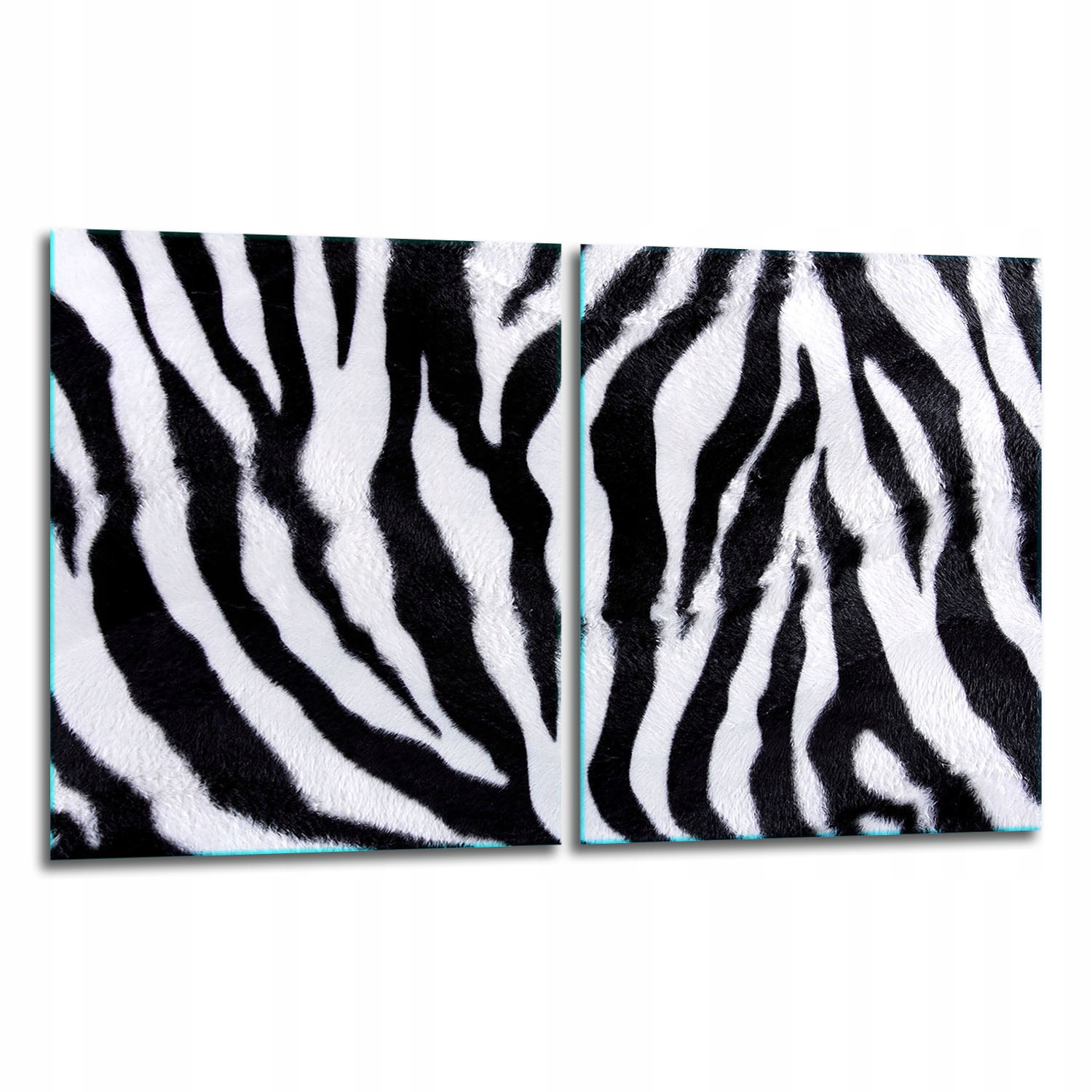2x Ochranná Skleněná Deska Na Sporák 40x52 Zebra Kuchyně Tvrzené Sklo 7