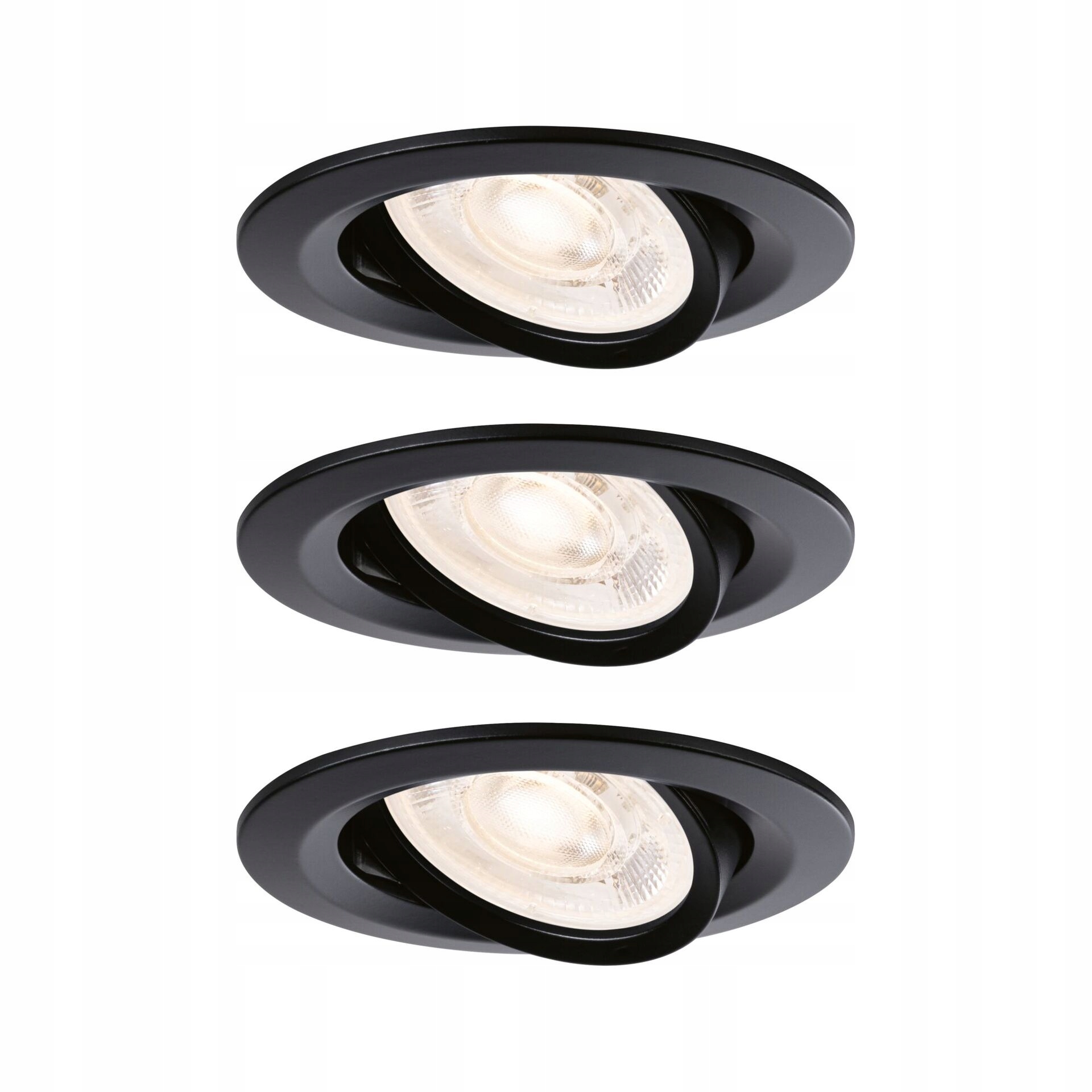 Paulmann Led vstavané svietidlo Nova Plus GU10 Flat IP65 93mm 3x4,9W 230V st